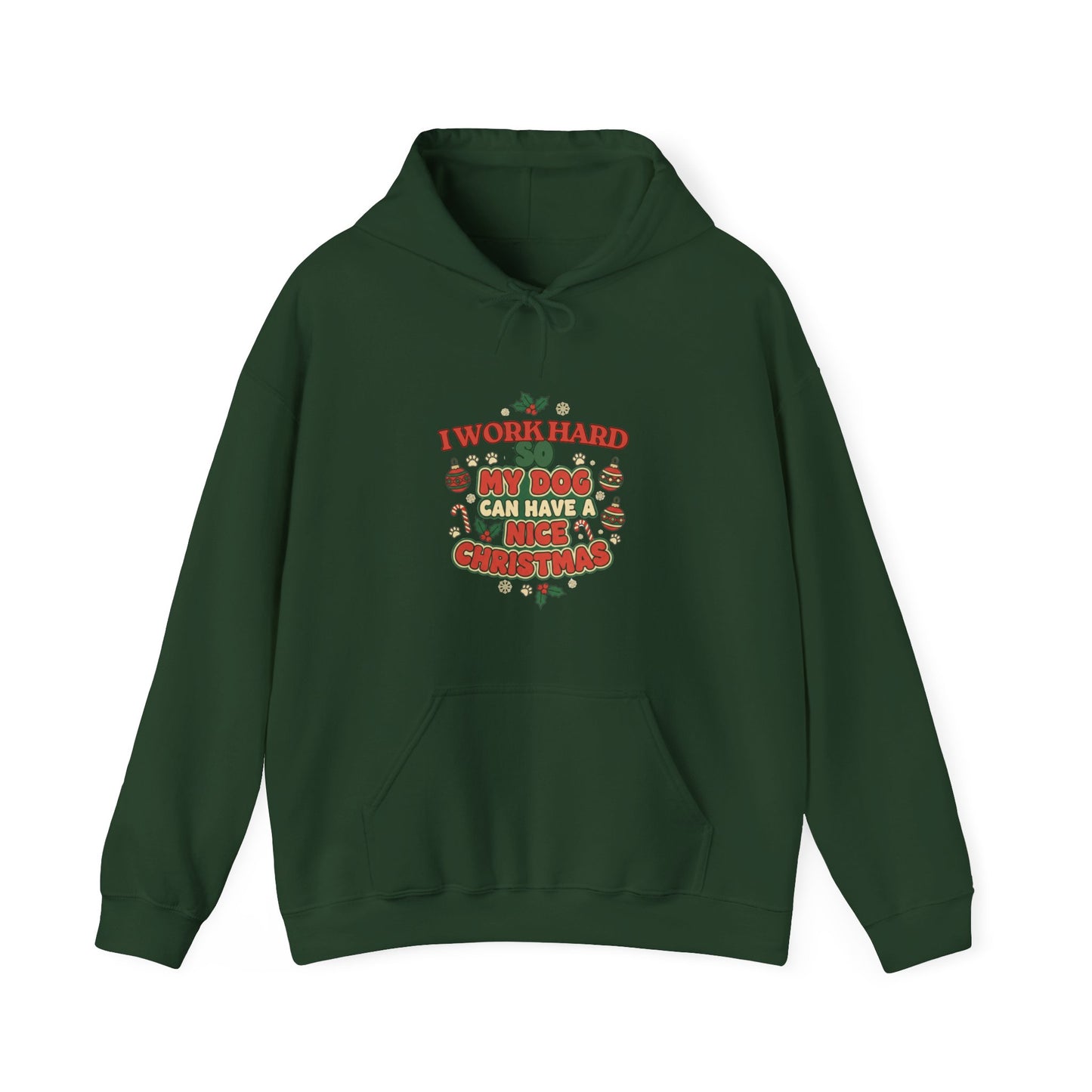 Weihnachtlicher Hoodie für Hundeliebhaber