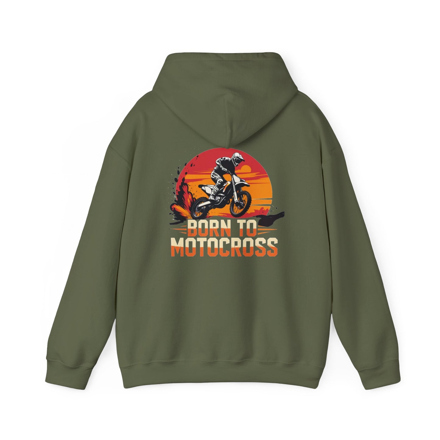 Born to Motocross Sunset Hoodie
