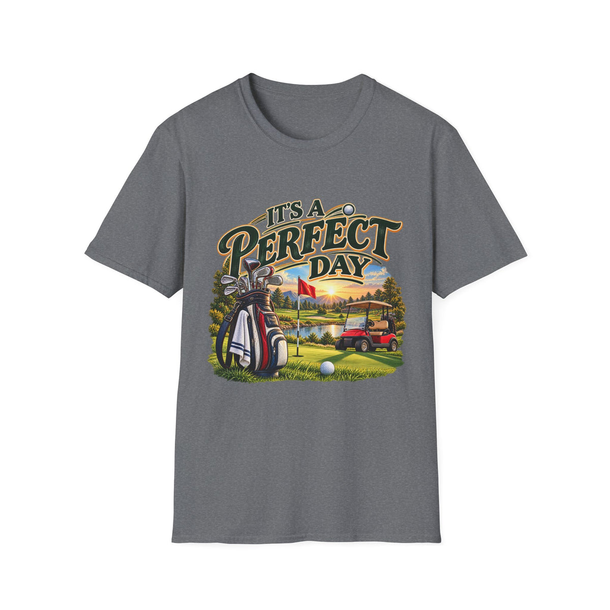 T-Shirt de golf C'est une journée parfaite pour le golf