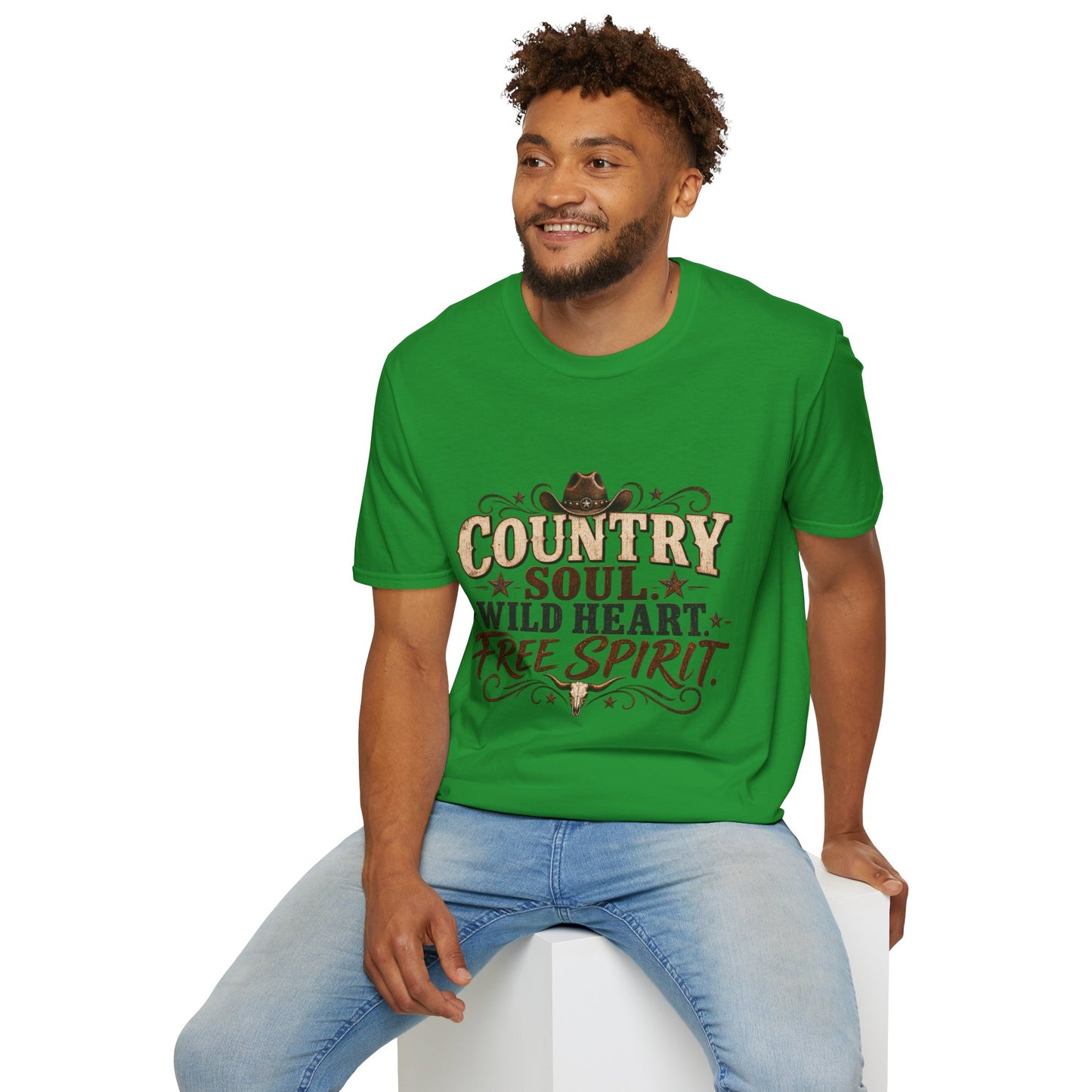 Country Soul Wild Heart Free Spirit T-Shirt – Western Country Tee
