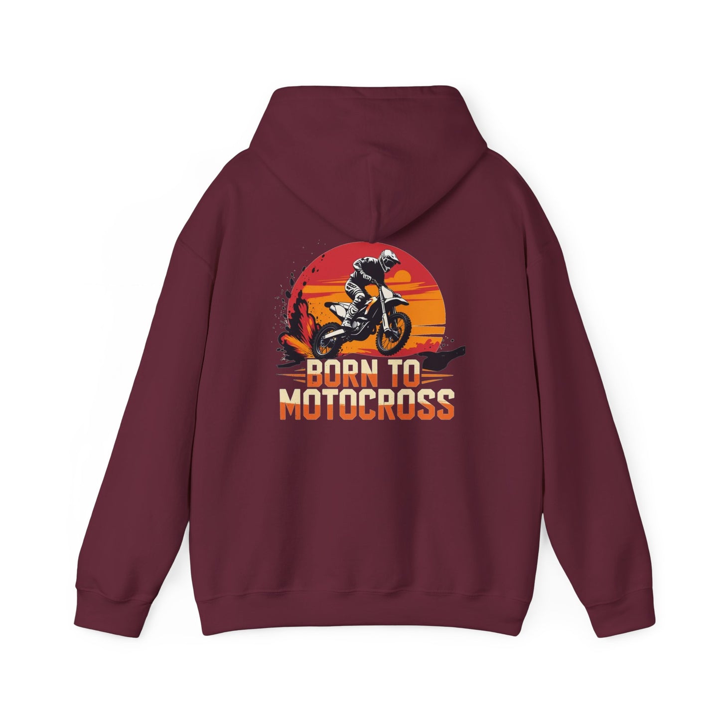 Born to Motocross Sunset Hoodie