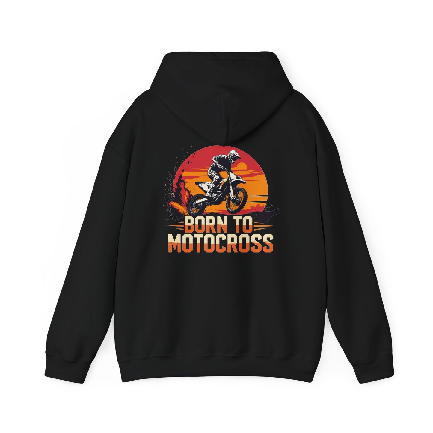 Born to Motocross Sunset Hoodie