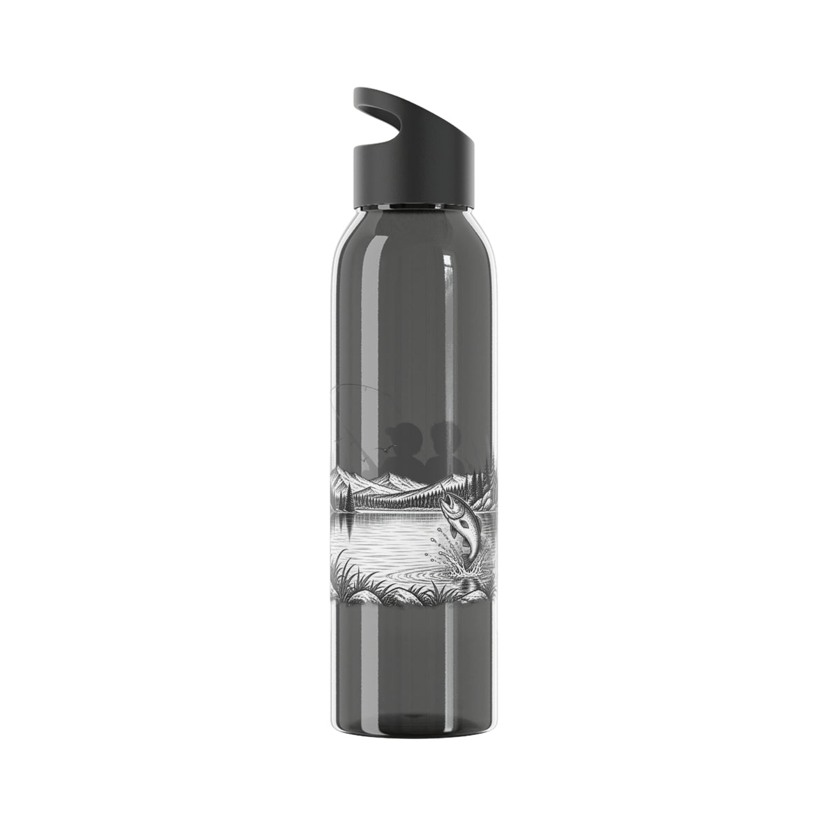 Fishing Friends Water Bottle – Illustrated Fishing Bottle