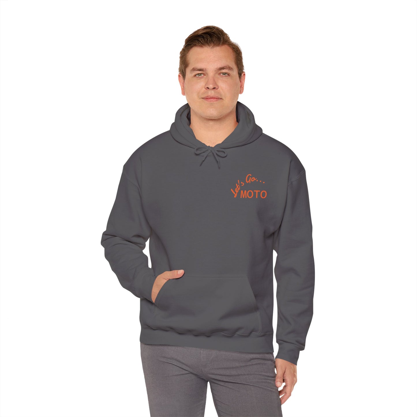 Sweat à capuche de motocross, sweat-shirt unisexe Heavy Blend