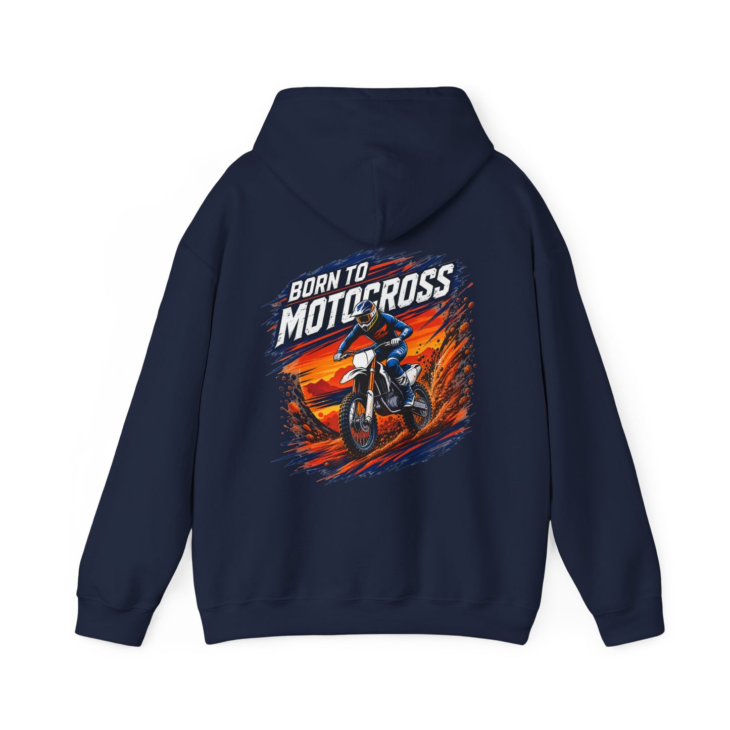Sweat à capuche de motocross, sweat-shirt unisexe Heavy Blend