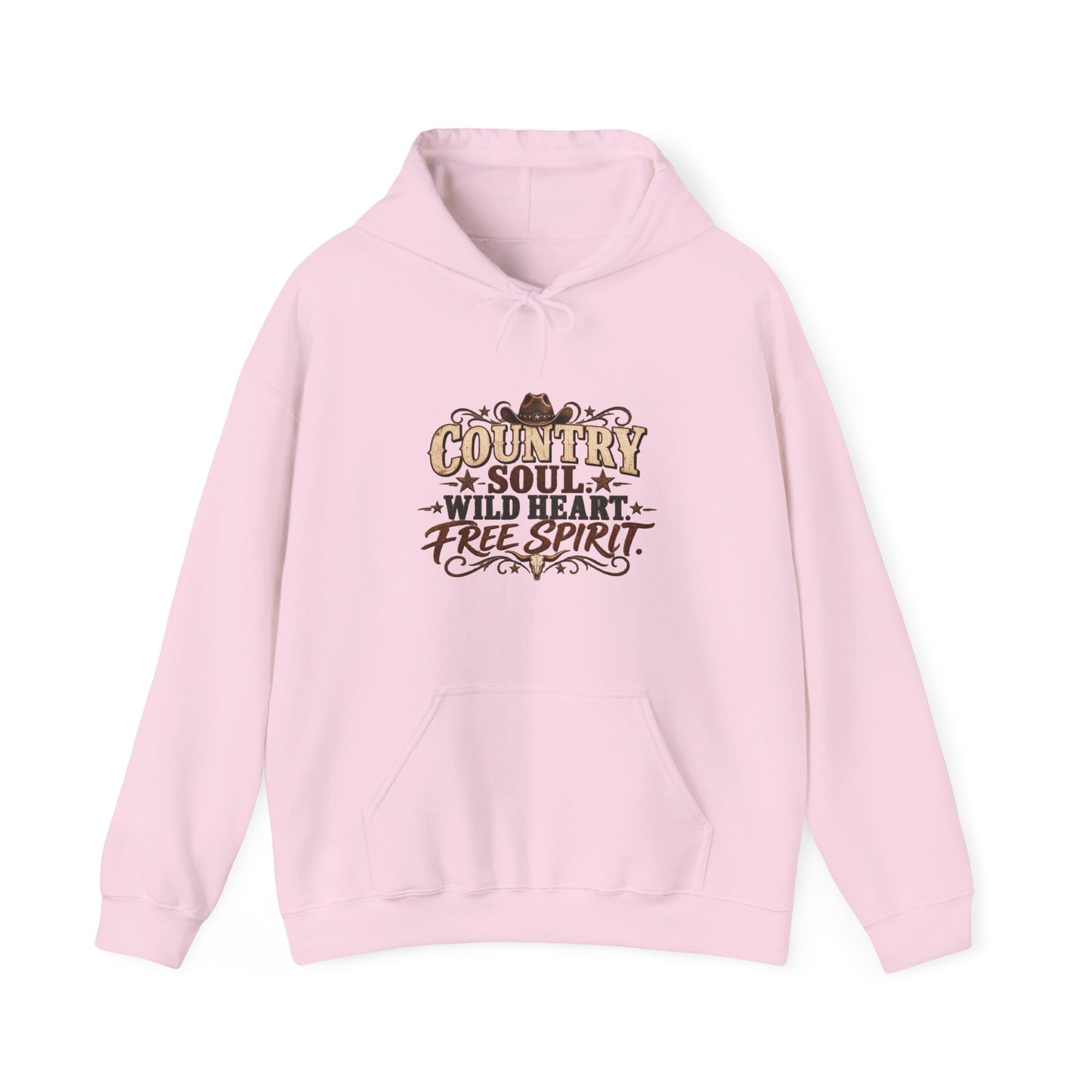 Country Soul Wild Heart Free Spirit Hoodie – Western Country Hoodie
