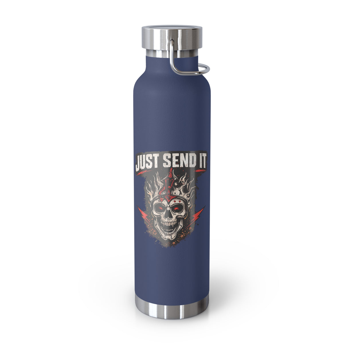 Just Send It Motocross Insulated 22oz Flask – Dirt Bike Water Bottle