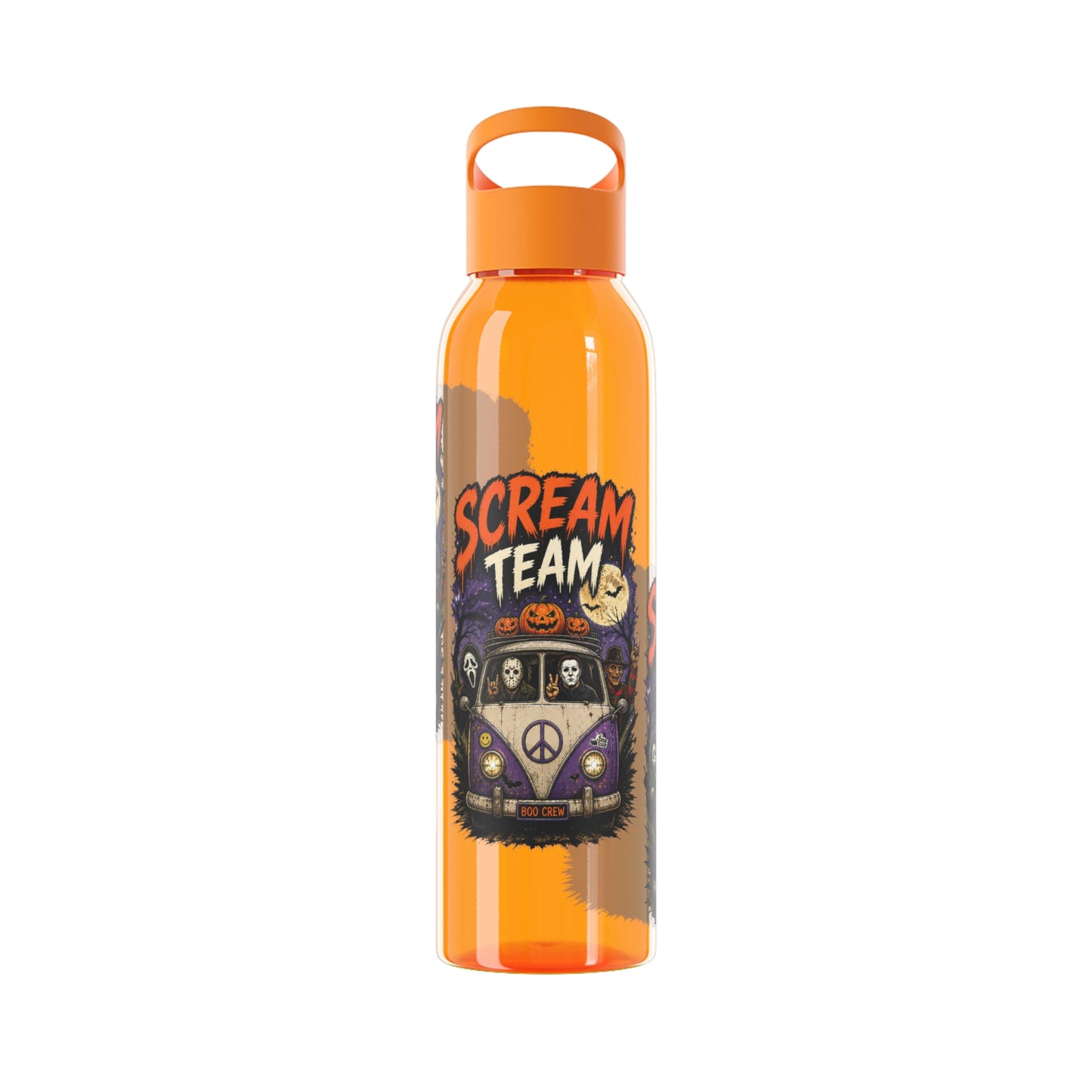 Scream Team Halloween Gamer Water Bottle