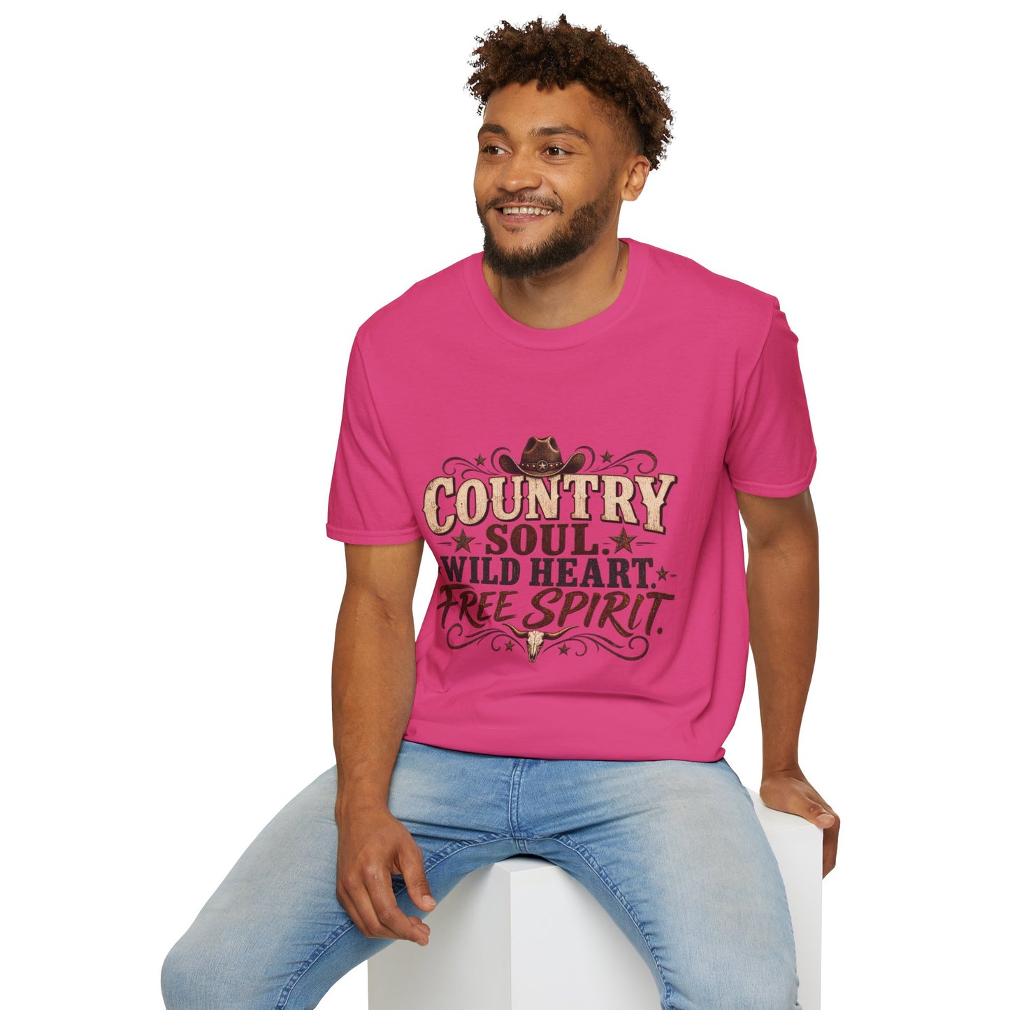 Country Soul Wild Heart Free Spirit T-Shirt – Western Country Tee