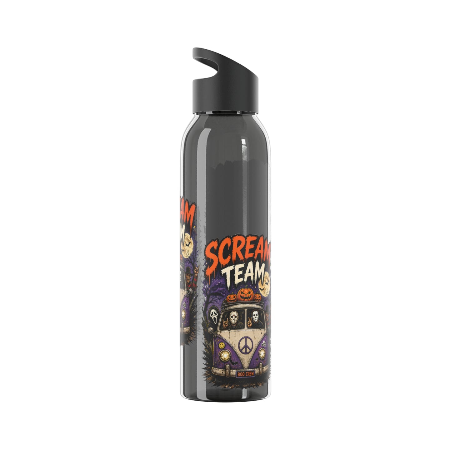 Scream Team Halloween Gamer Water Bottle