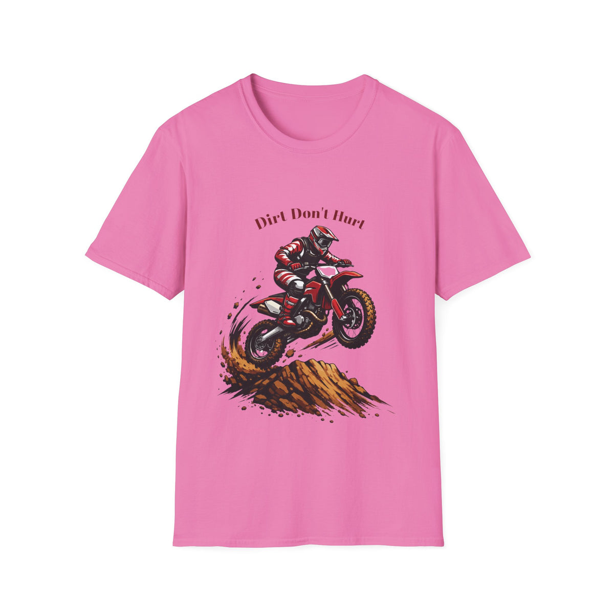Dirt Don't Hurt Motocross T-Shirt Off Road Dirt Bike Graphic Tee