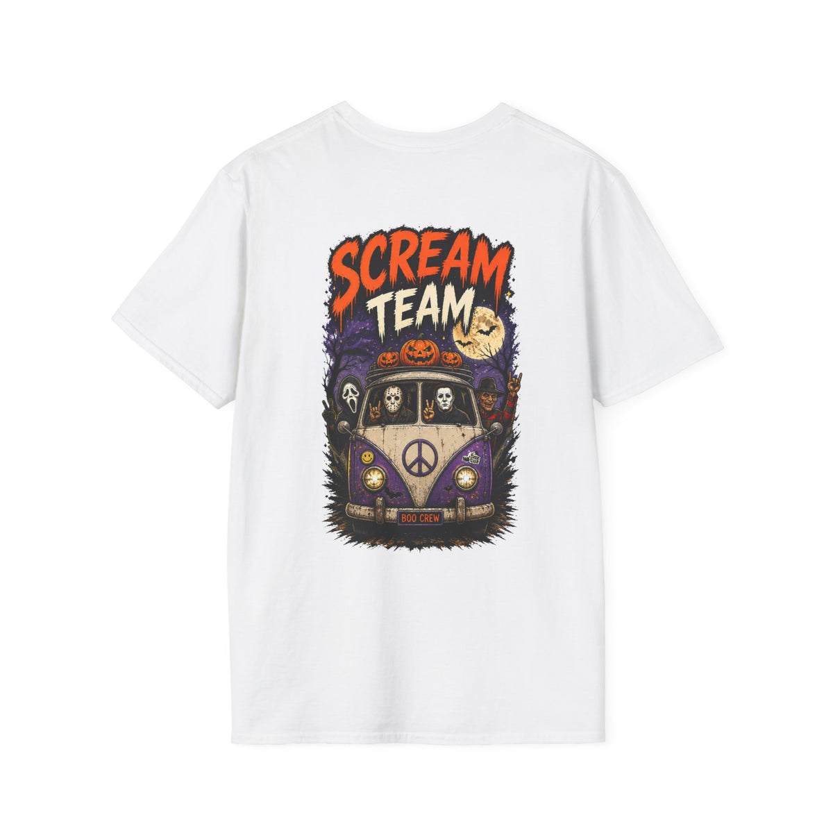 Scream Team Halloween T-Shirt – Unisex Horror Gamer Tee