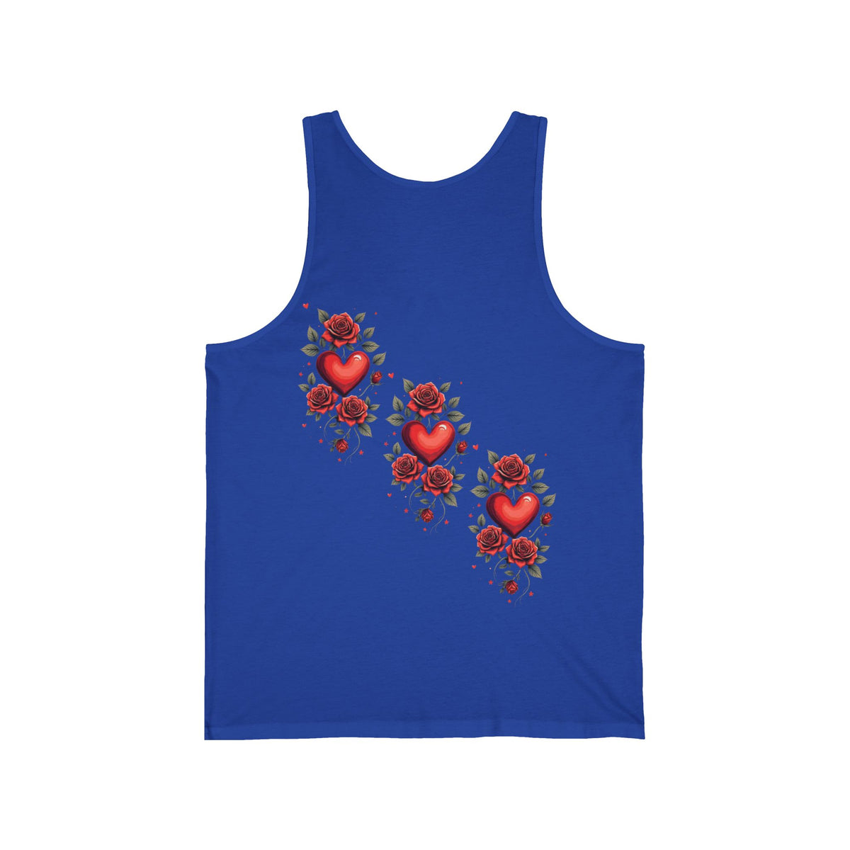 Hearts & Roses Tanktop mit doppelseitigem Print
