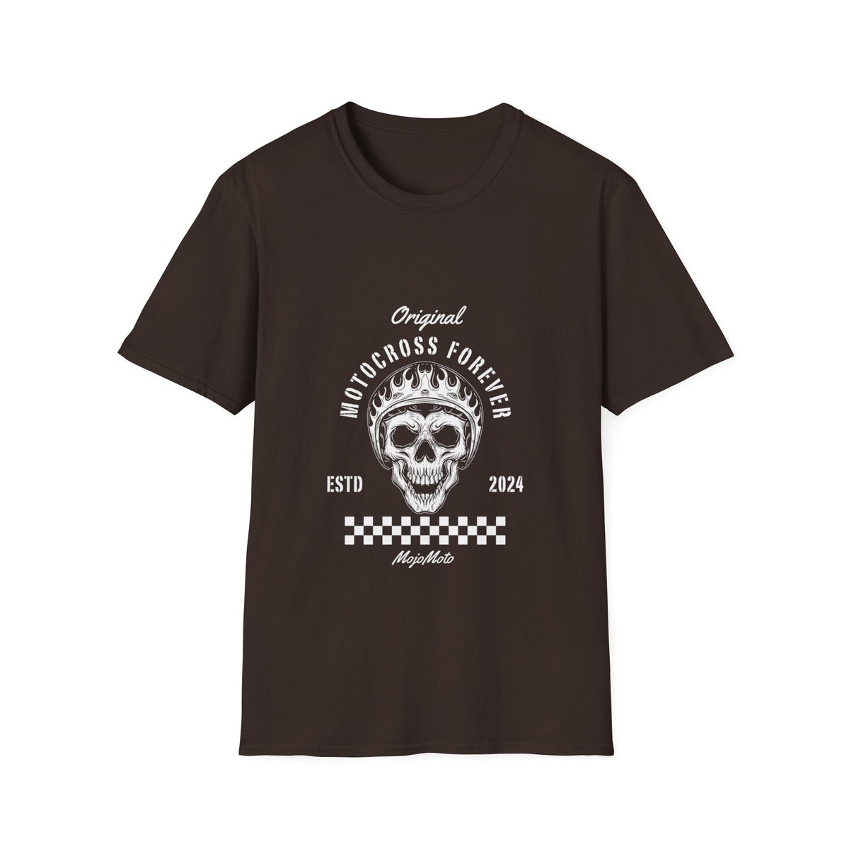 T-shirt Motocross Forever – Haut avec pilote de moto cross à tête de mort