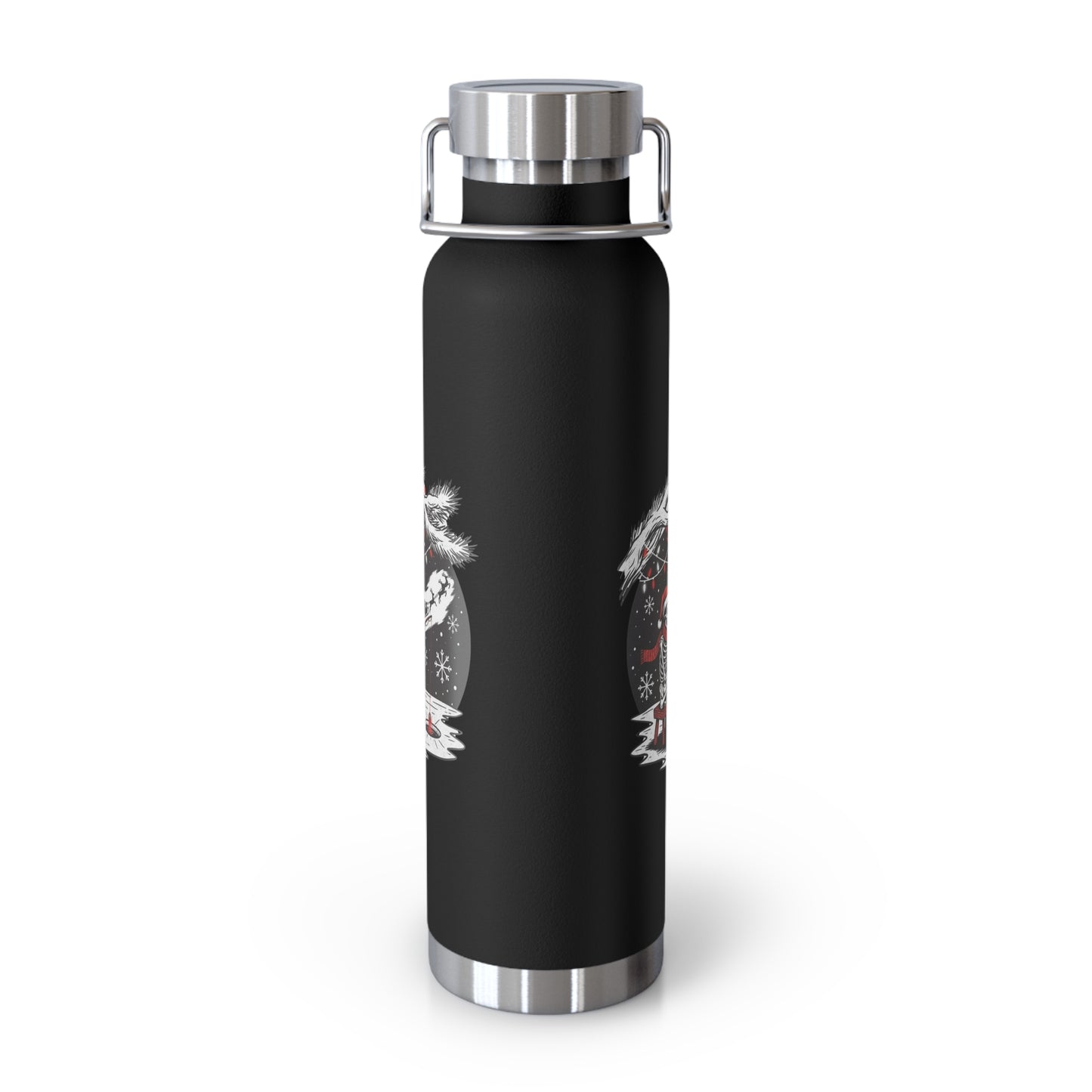 Merry Fishing Christmas Insulated Flask – Festive Fishing Bottle