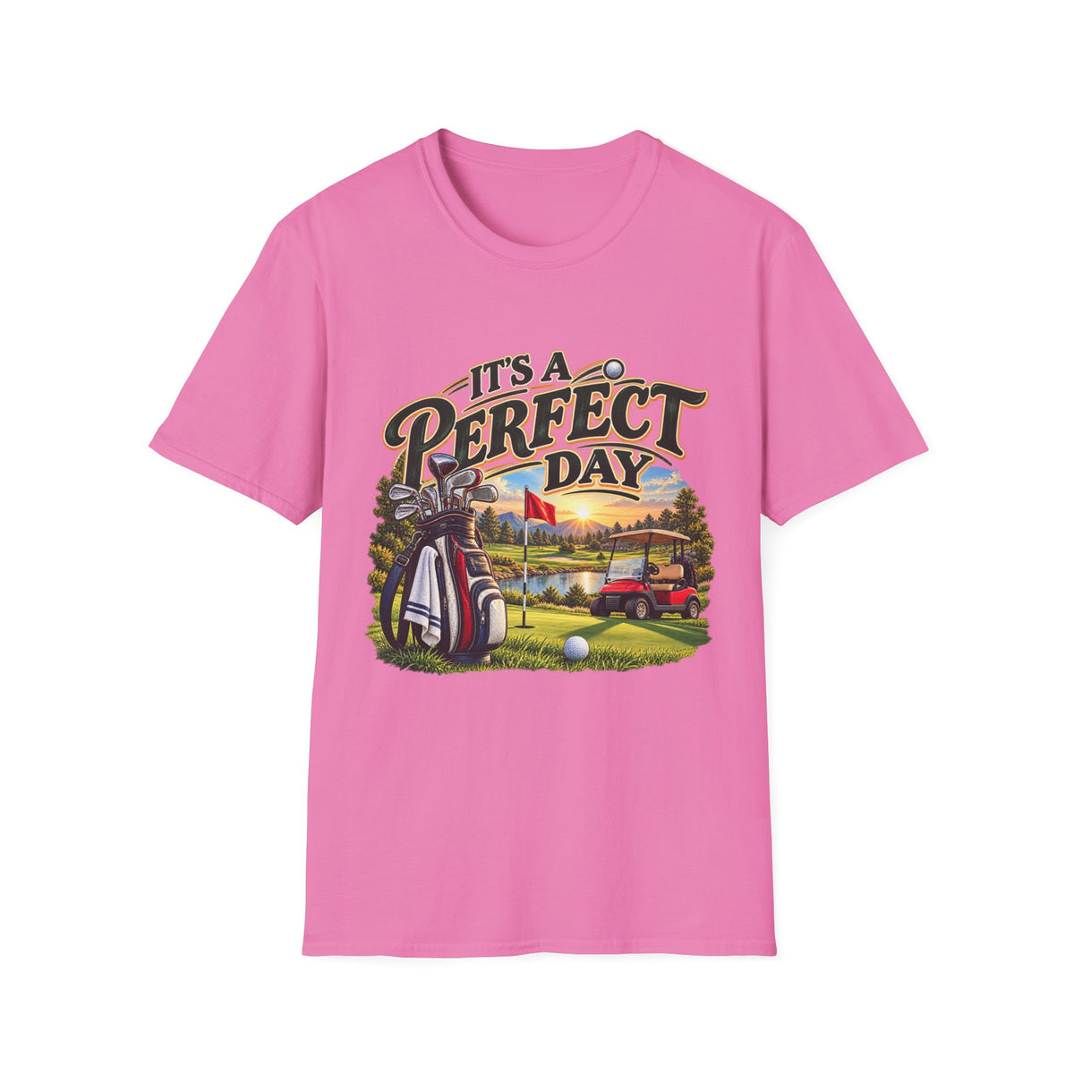 T-Shirt de golf C'est une journée parfaite pour le golf