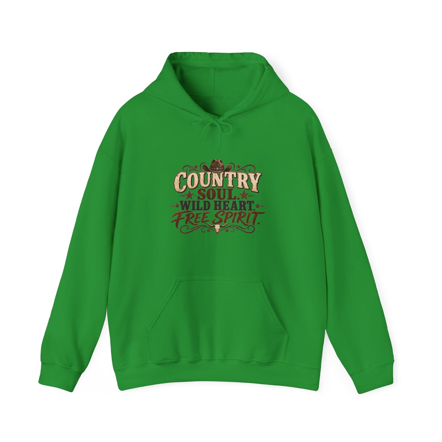 Country Soul Wild Heart Free Spirit Hoodie – Western Country Hoodie