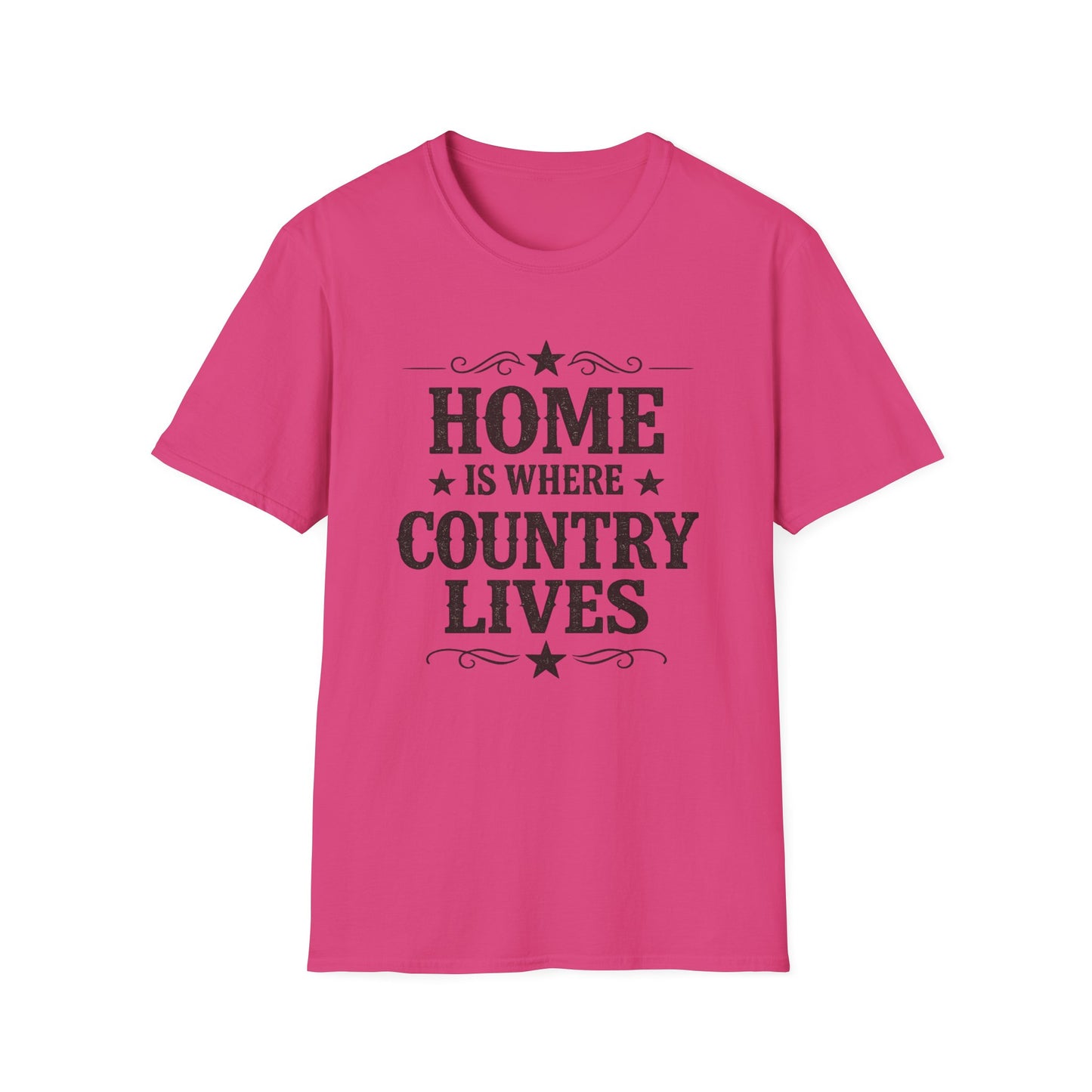 Home Is Where Country Lives T-Shirt – Country Style Tee