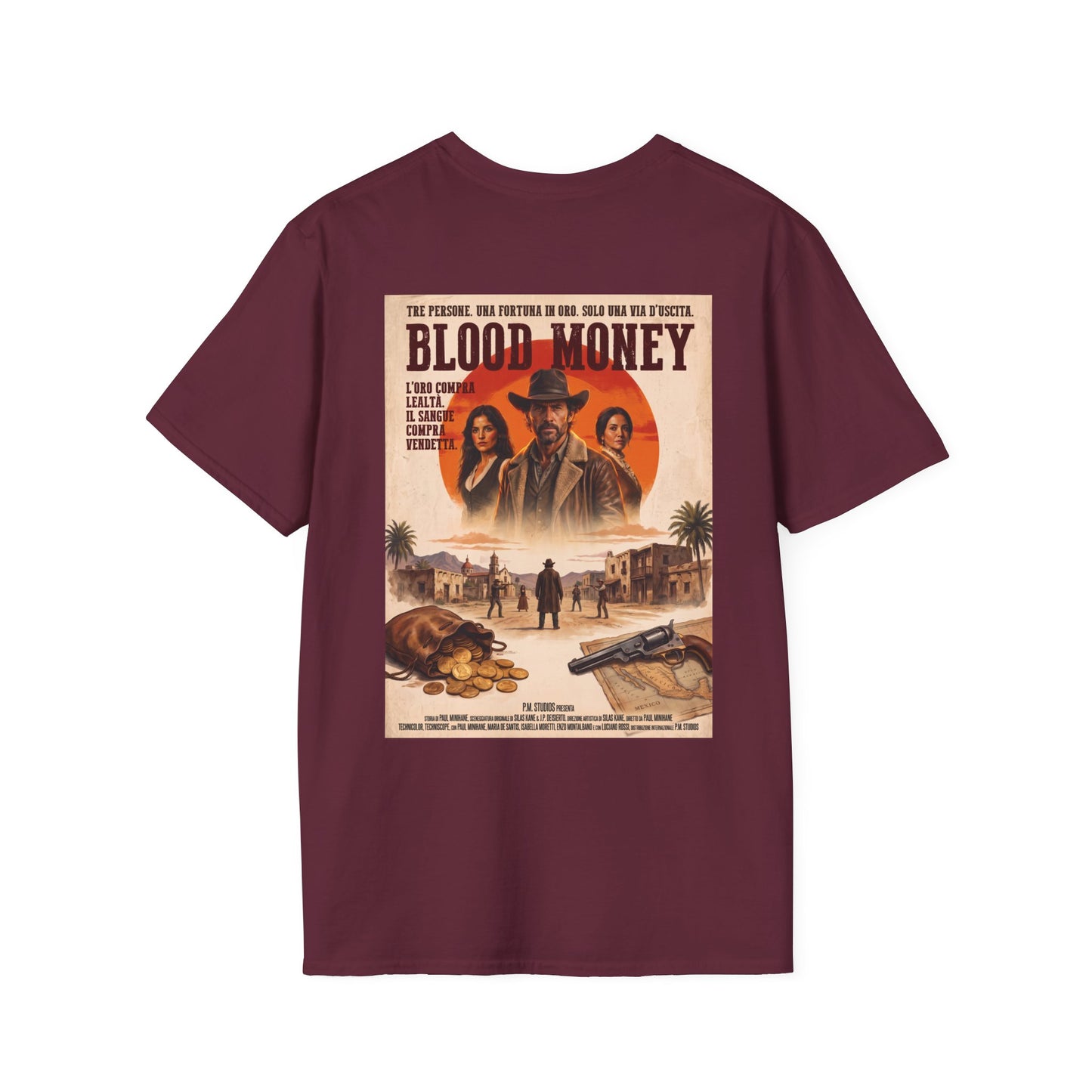 PM Pictures Blood Money T-Shirt – Italian Collector's Edition