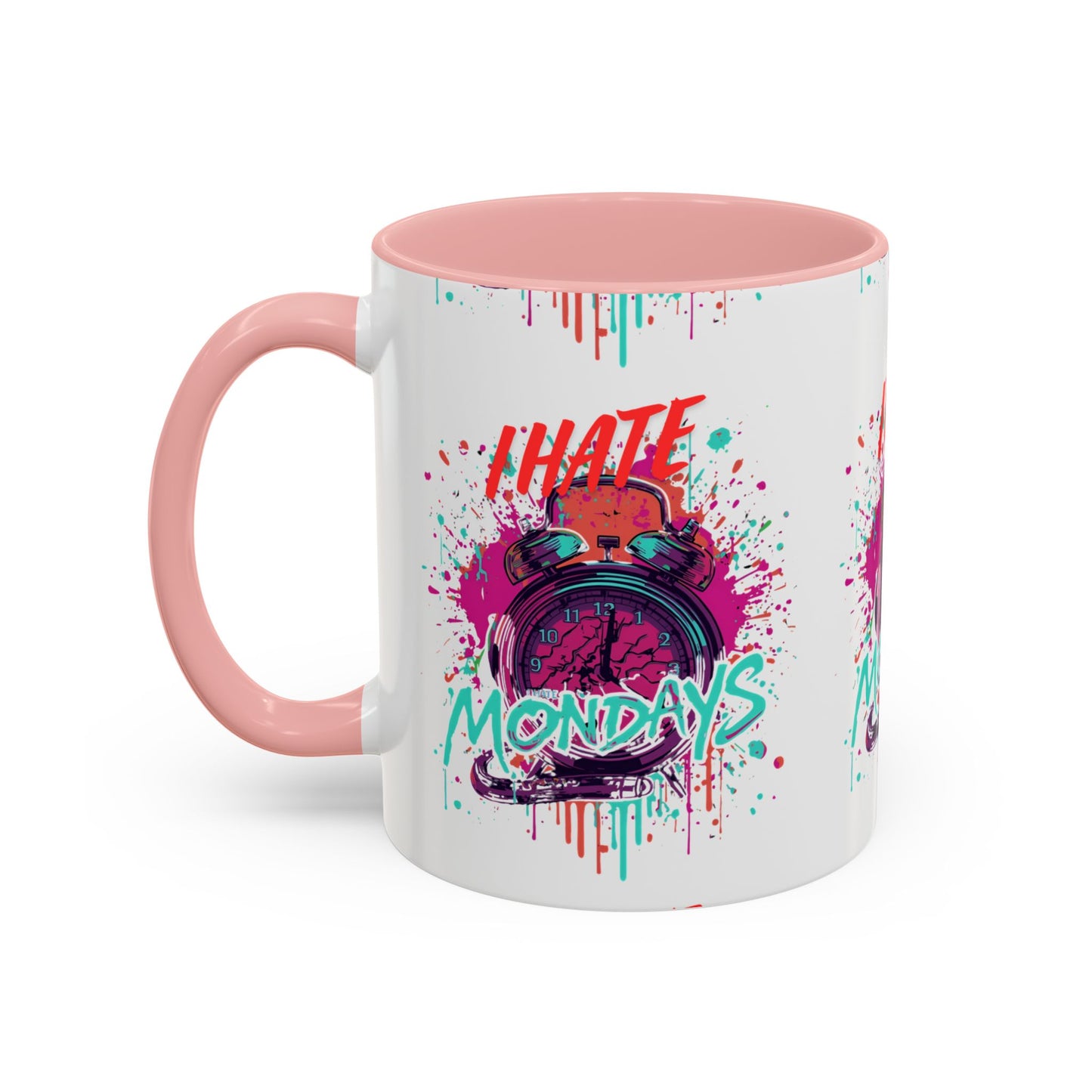 I Hate Mondays Accent Mug