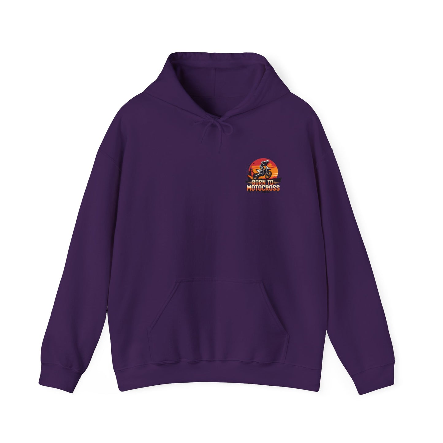 Born to Motocross Sunset Hoodie