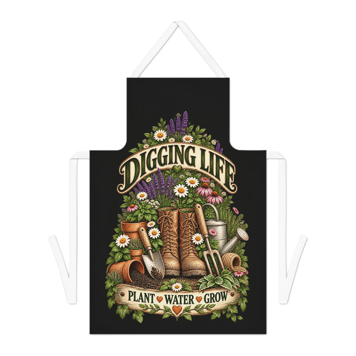 Digging Life Vintage Apron – Plant Water Grow