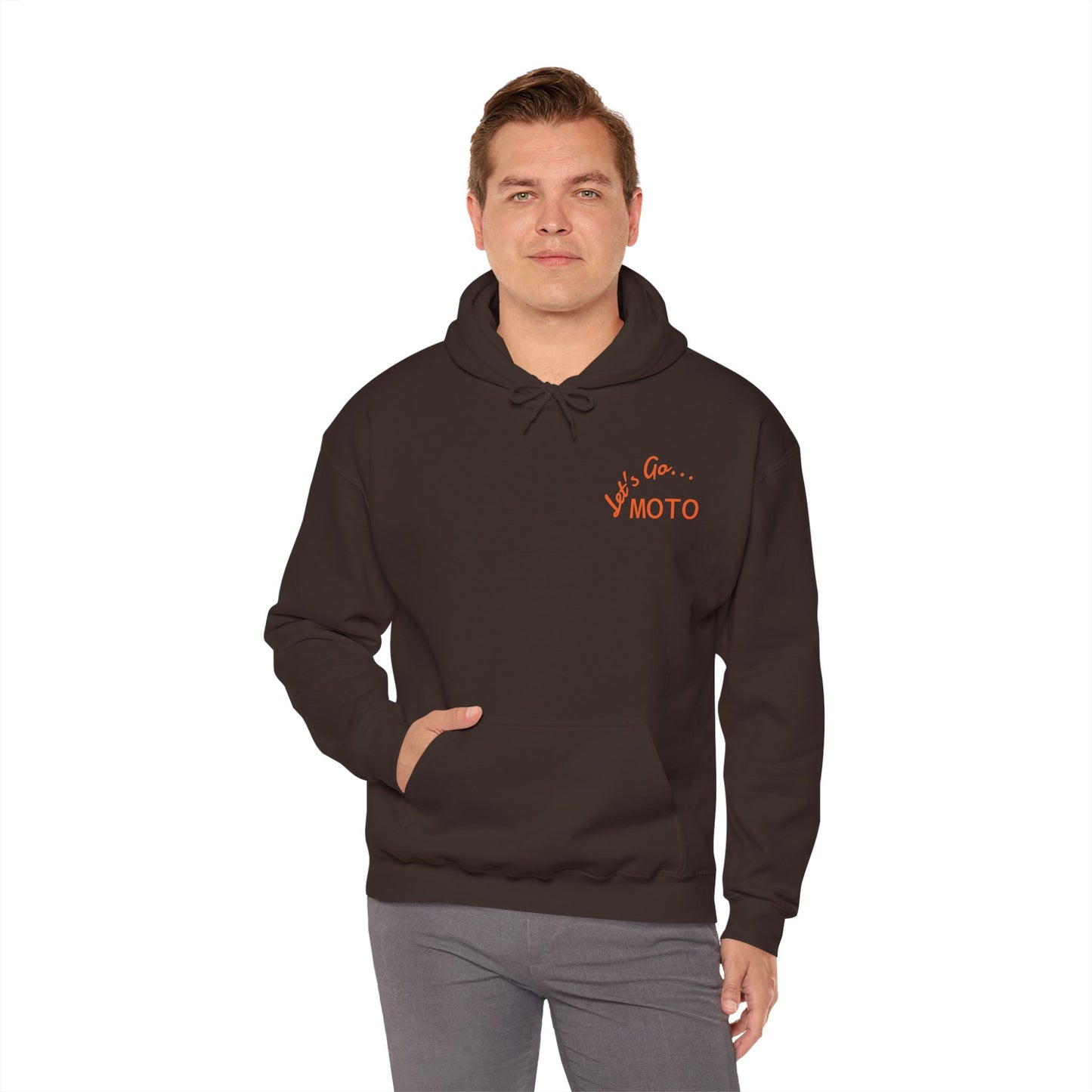 Sweat à capuche de motocross, sweat-shirt unisexe Heavy Blend