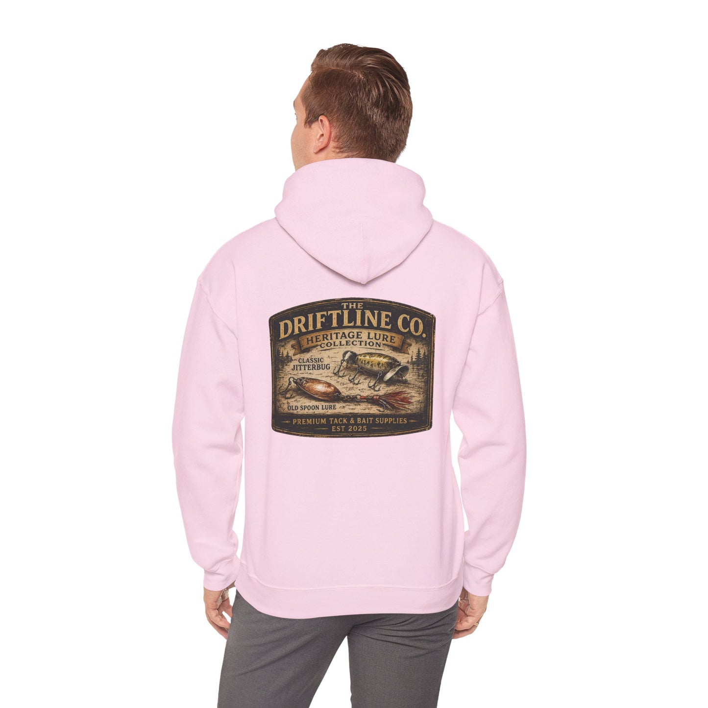 The Driftline Company Heritage Lure Collection Hoodie