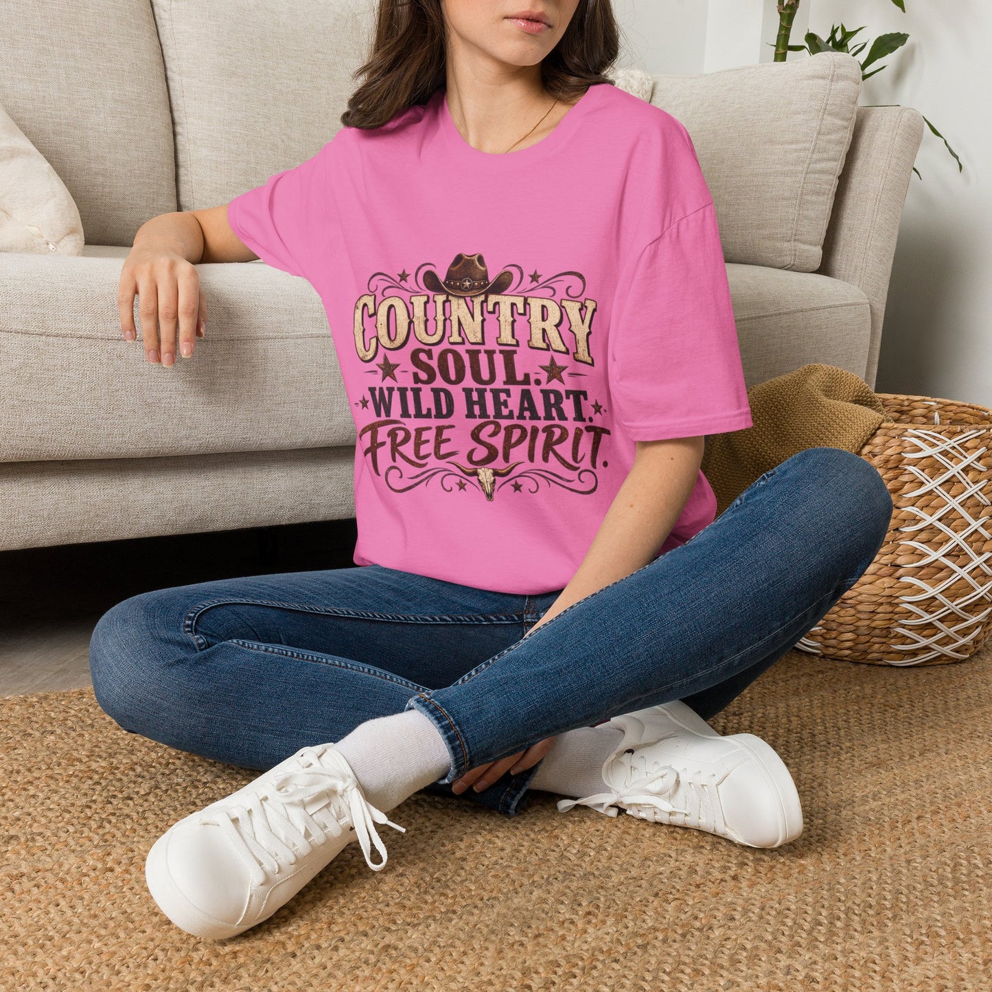 Country Soul Wild Heart Free Spirit T-Shirt – Western Country Tee