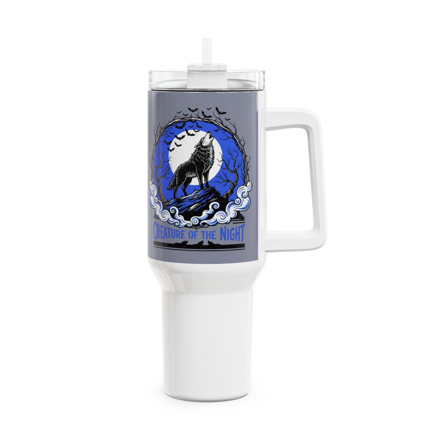 Isolierte Reise-Tasse „Kreatur der Nacht“