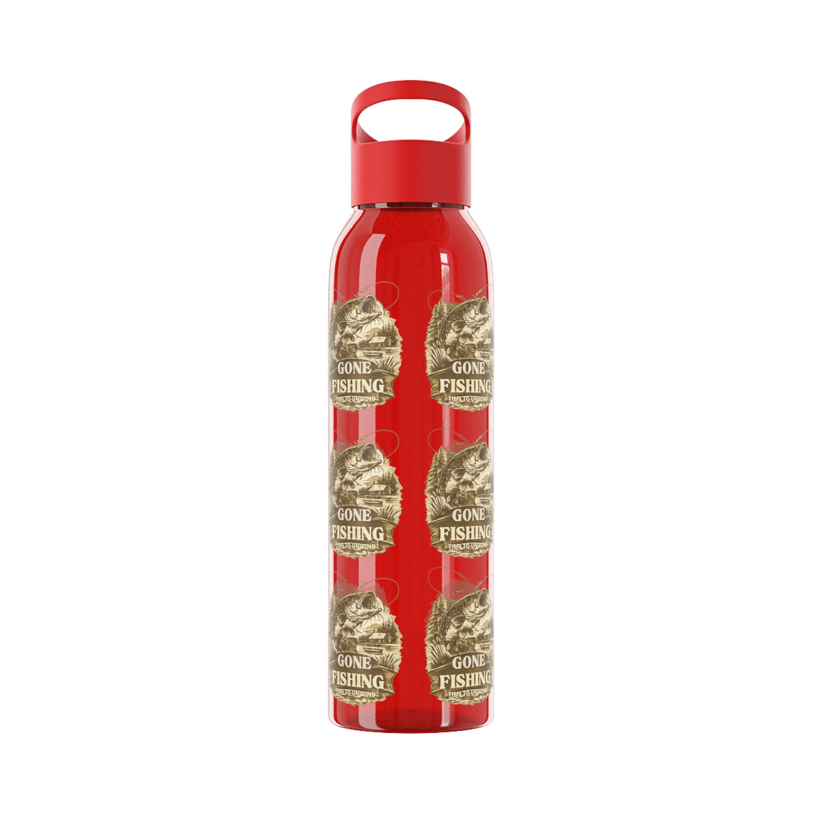 Gone Fishing Water Bottle – Time to Unwind Fishing Bottle