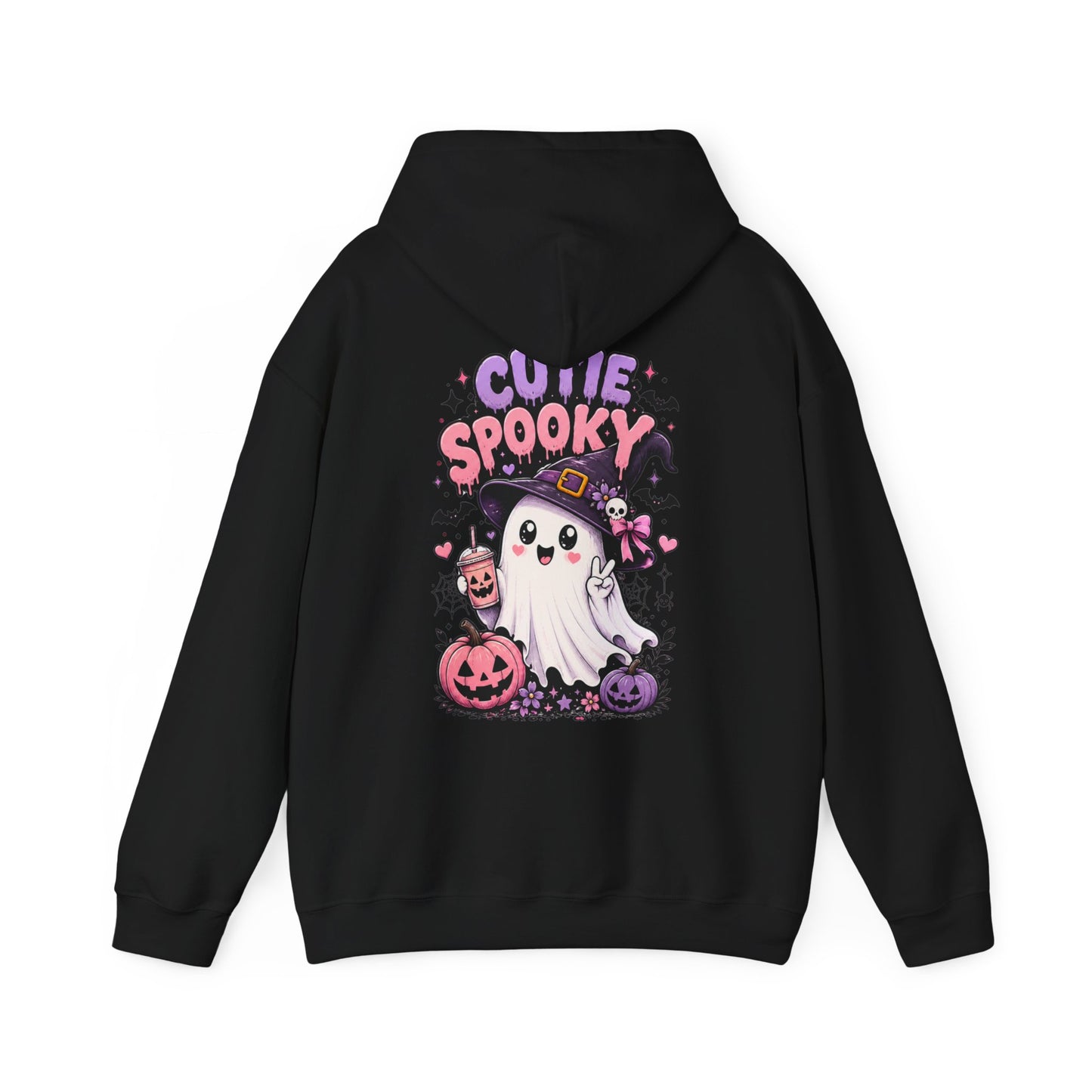 Cutie Spooky Halloween Hoodie – Cute Ghost Unisex Hoodie