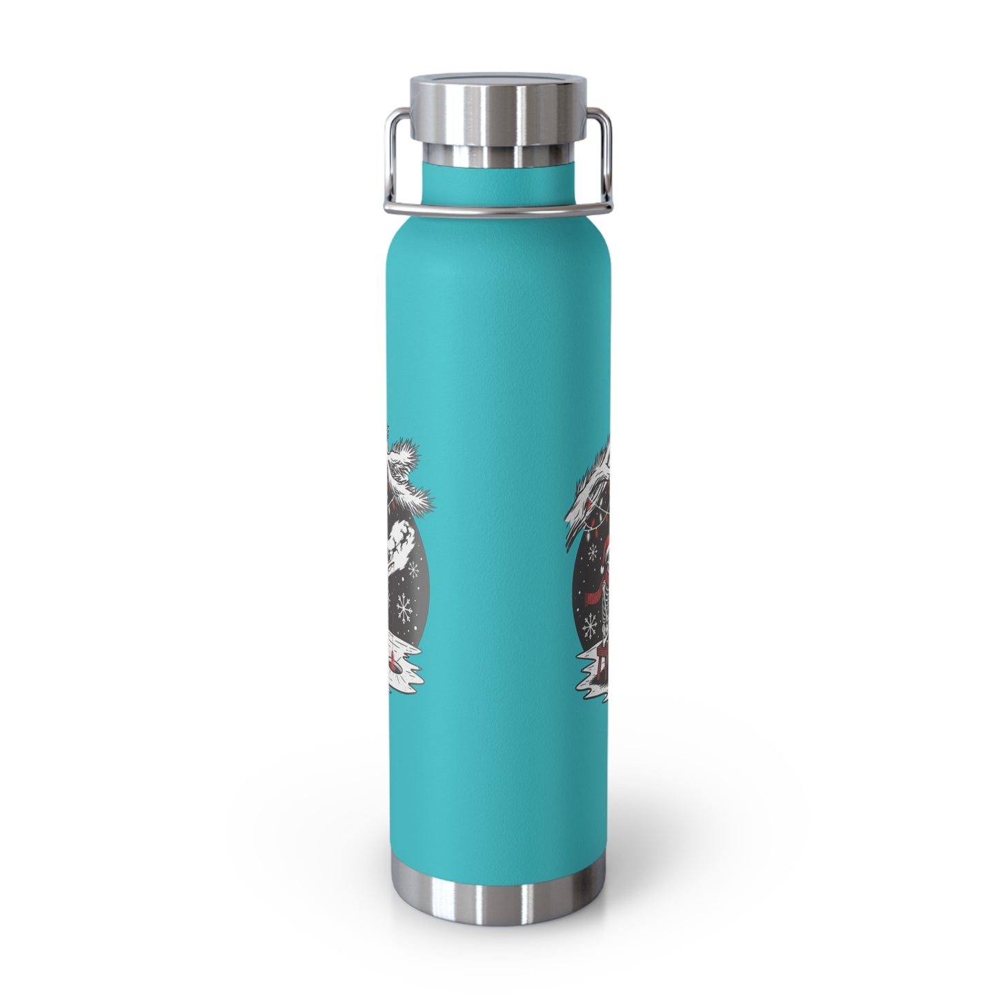 Merry Fishing Christmas Insulated Flask – Festive Fishing Bottle