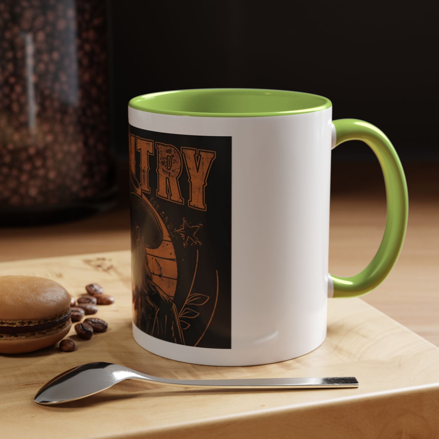 Rustic Country-Themed Accent Mug