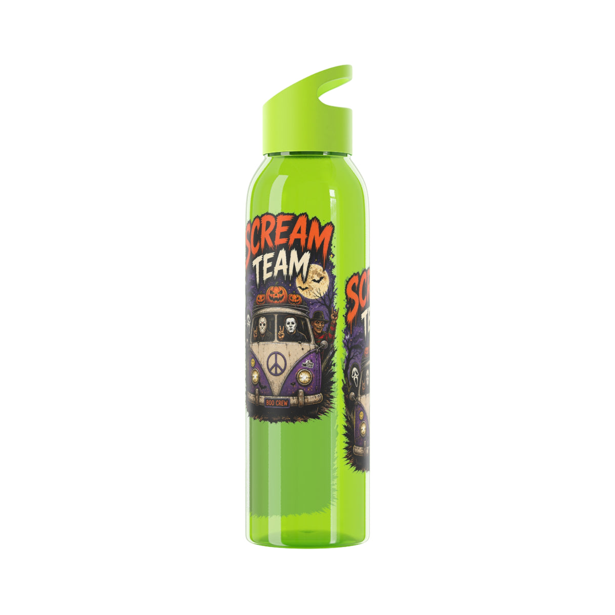 Scream Team Halloween Gamer Water Bottle