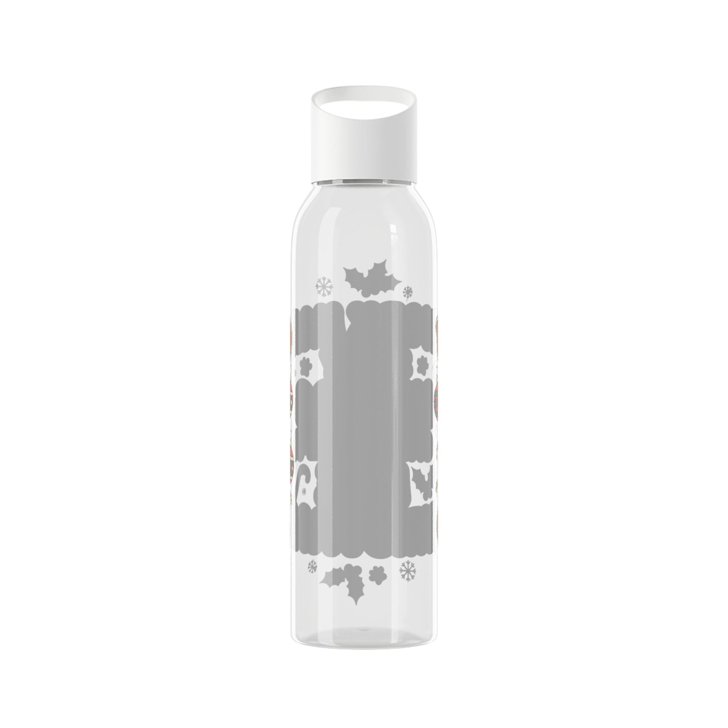 I Work Hard So My Dog Can Have a Nice Christmas Water Bottle | Festive Dog Lover Bottle