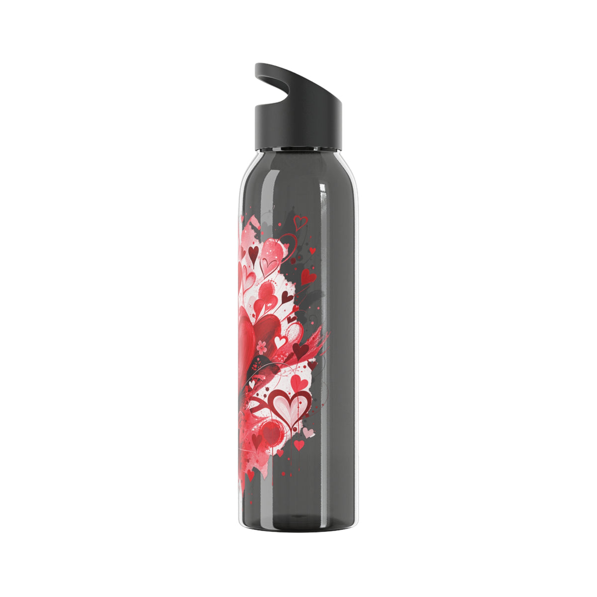 Floral Hearts Water Bottle | 21.9oz Reusable Bottle