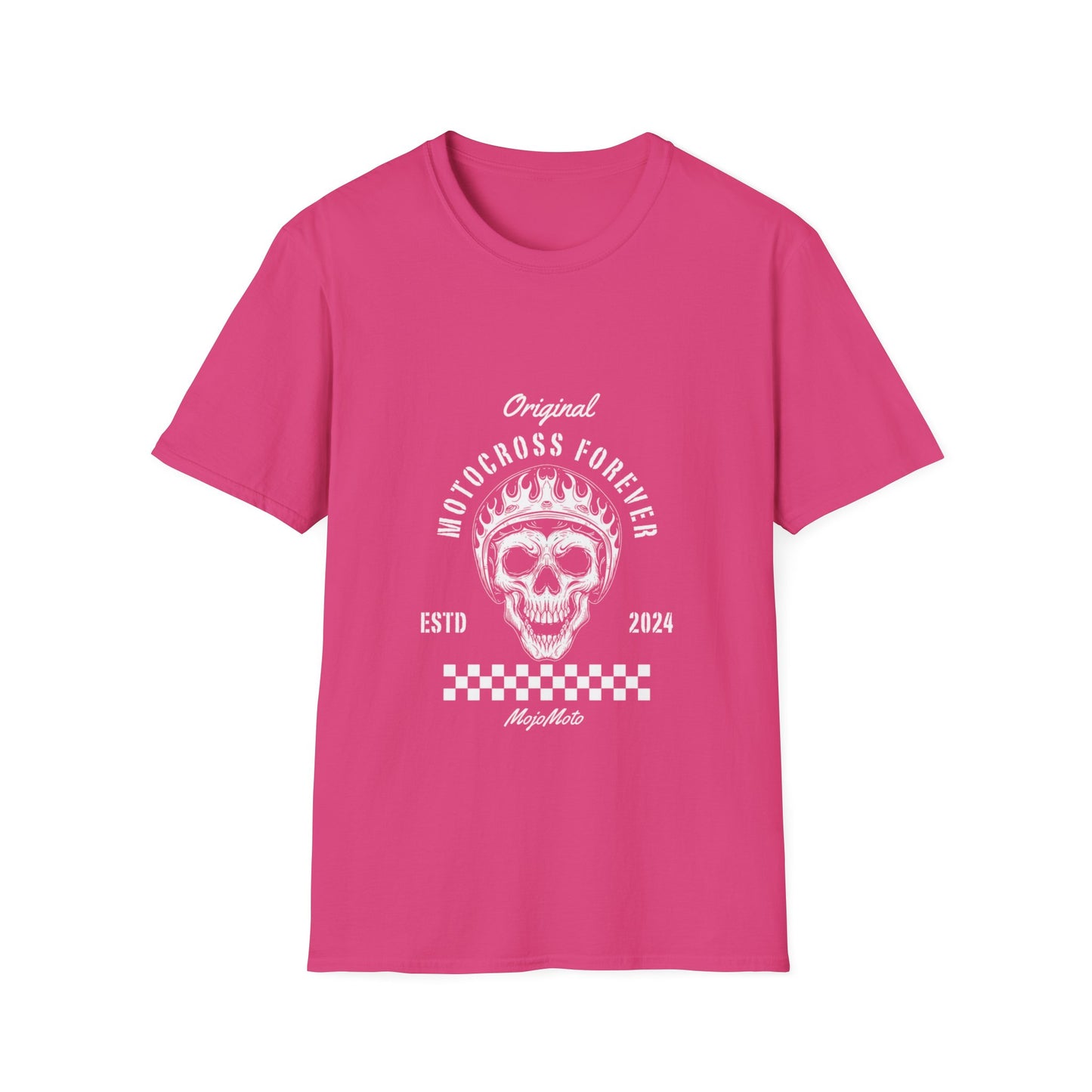 Motocross Forever T-Shirt, Unisex Graphic Tee, Skull Design, Perfect for Riders, Sport Enthusiasts, Gift for Motocross lovers everywhere