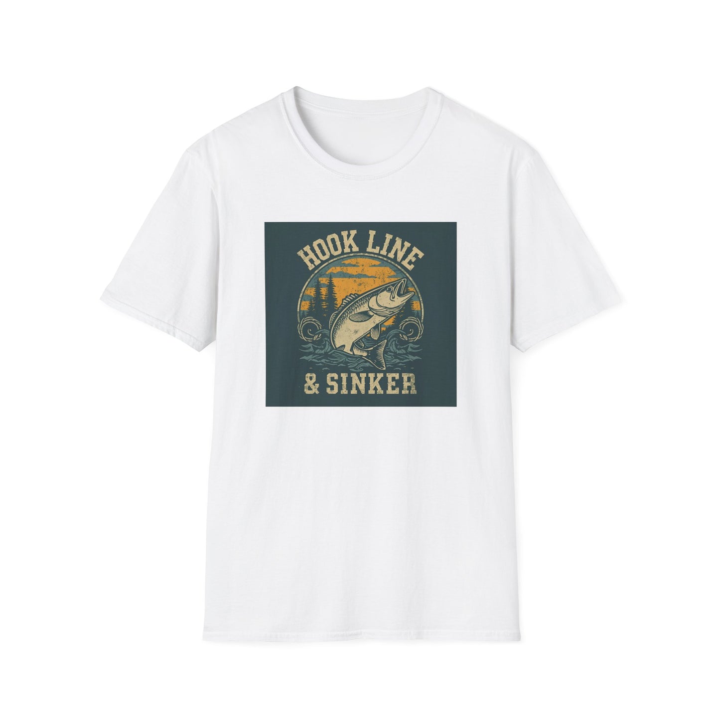 Hook Line & Sinker Fishing T-Shirt for Outdoors Enthusiasts