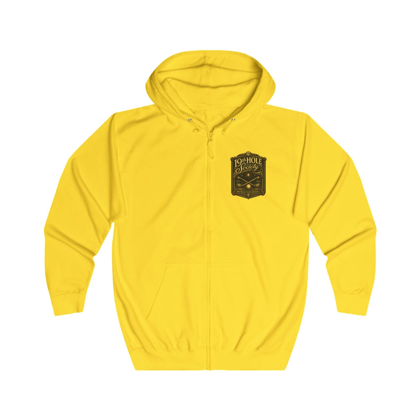 19th Hole Society Club Kapuzenjacke mit Reißverschluss