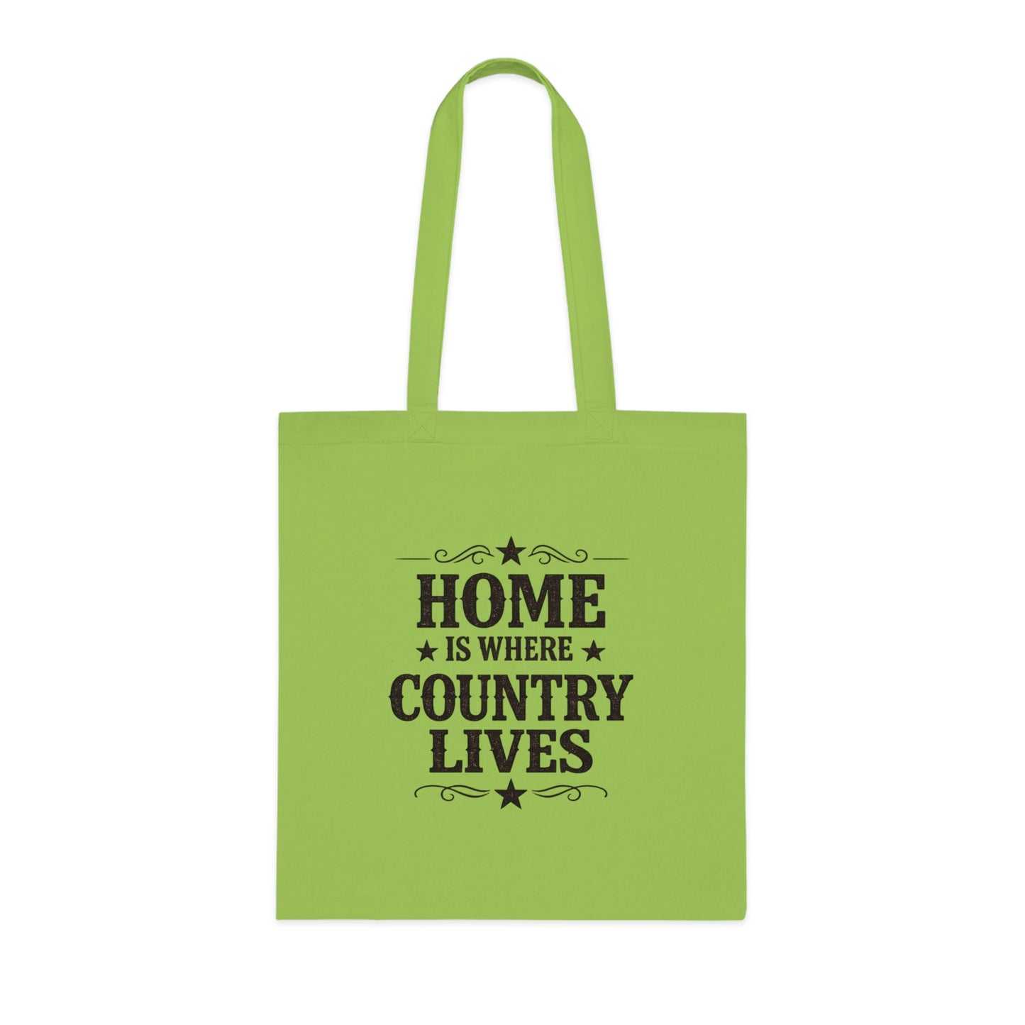 Home Is Where Country Lives Tote Bag – Country Shopper Bag