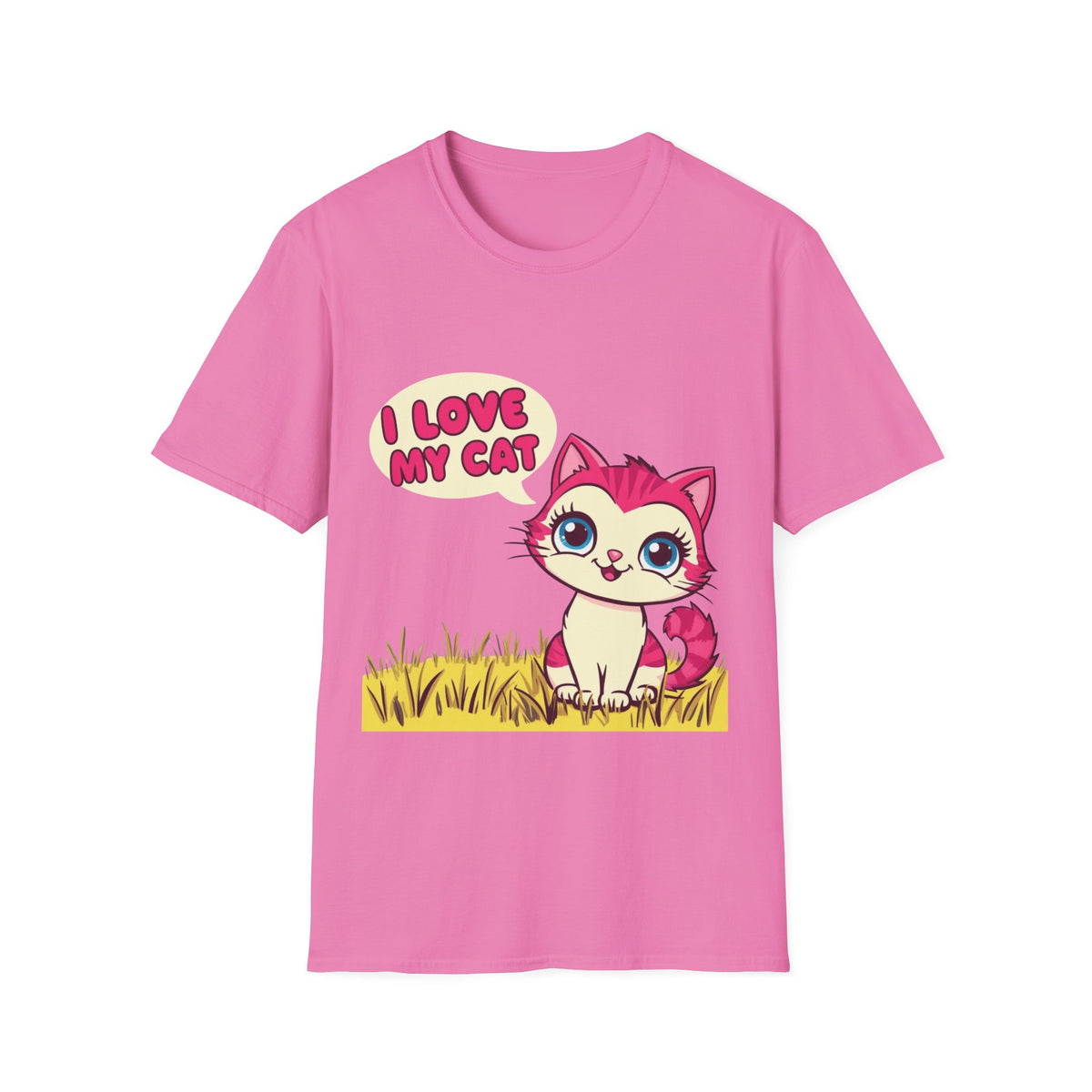 Niedliches Katzenliebhaber-T-Shirt