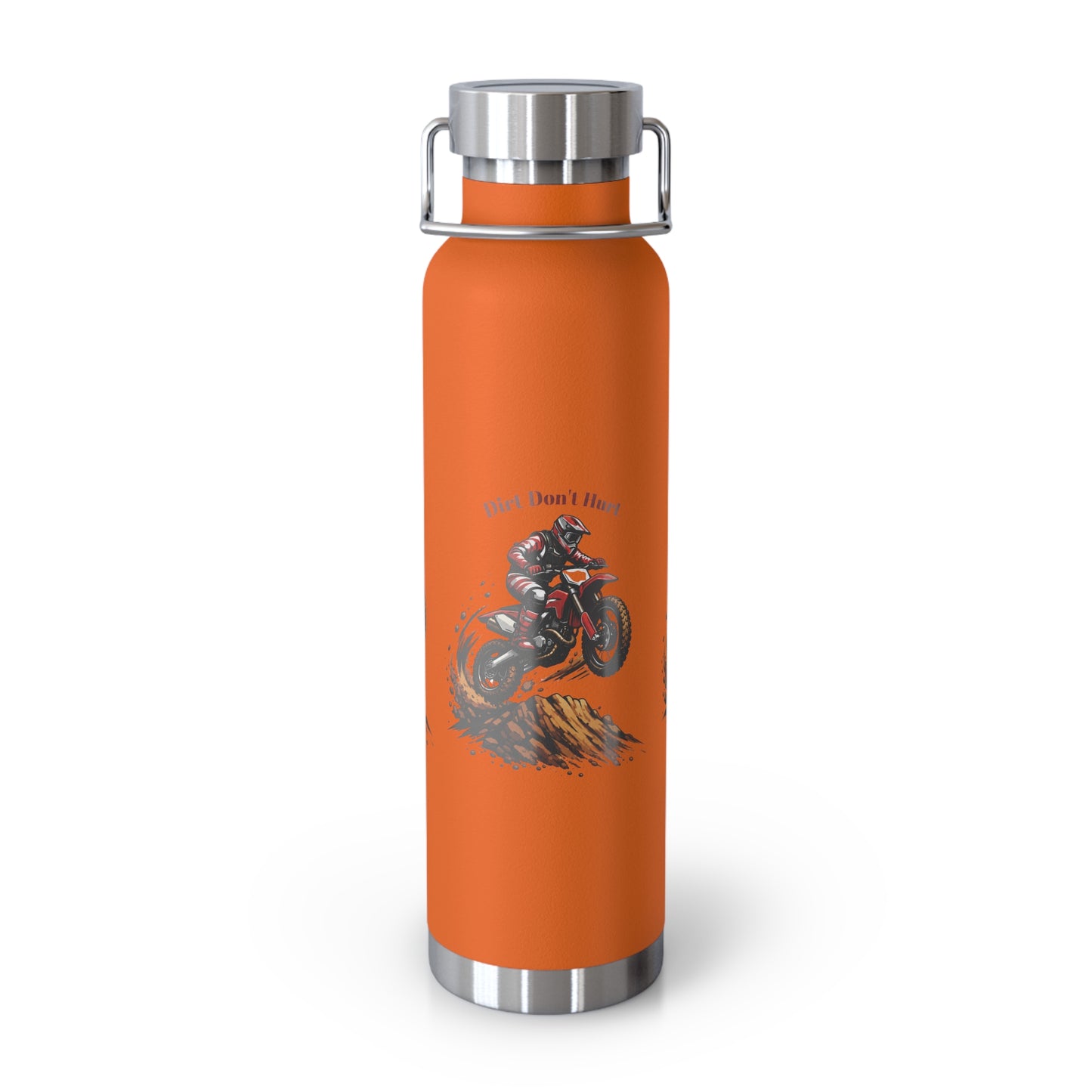Dirt Don’t Hurt Moto Water Bottle — 22oz Insulated Stainless Steel
