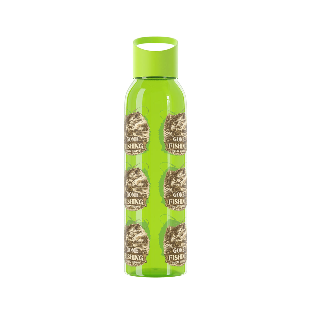 Gone Fishing Water Bottle – Time to Unwind Fishing Bottle
