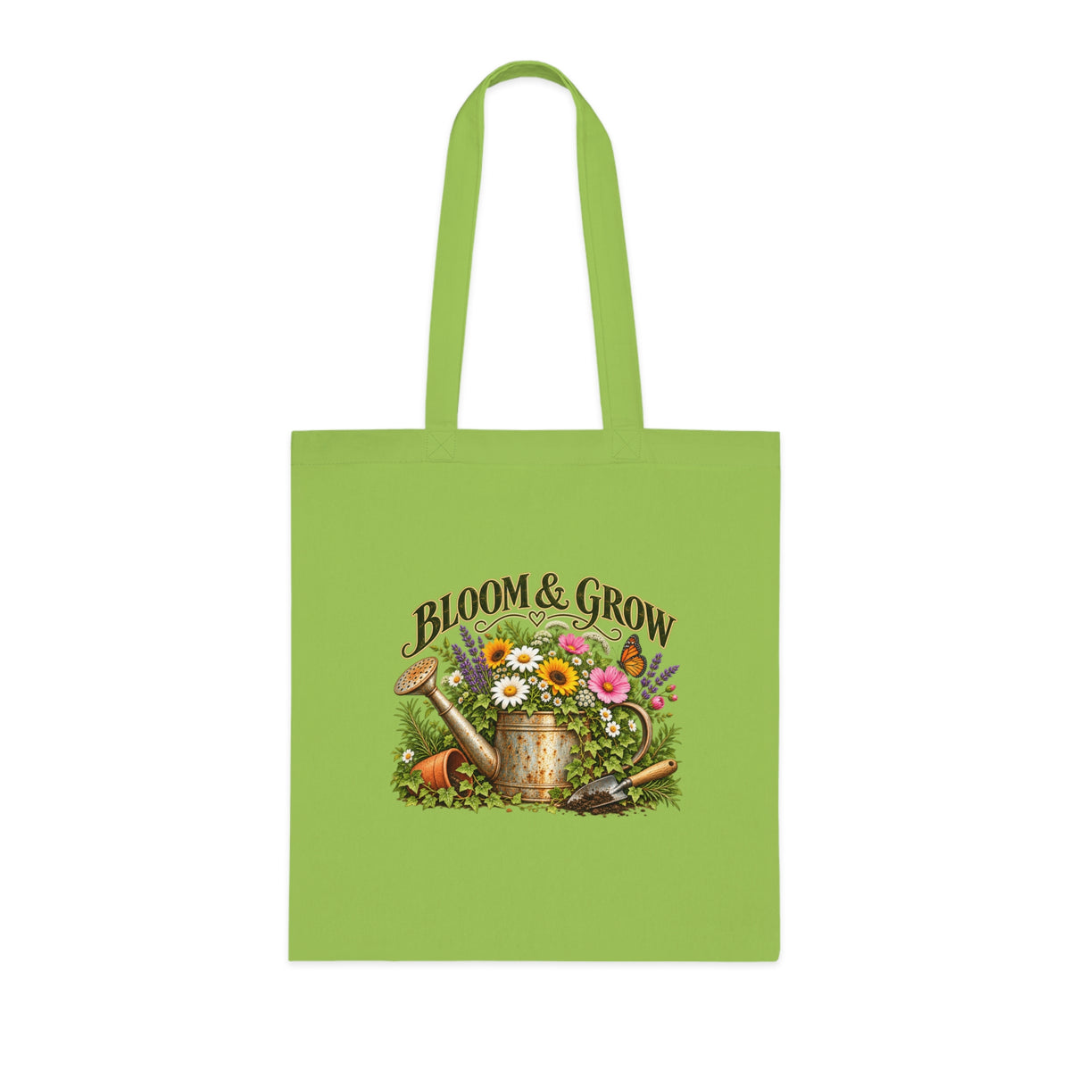 Bloom & Grow Vintage Garden – Gardening Tote Bag
