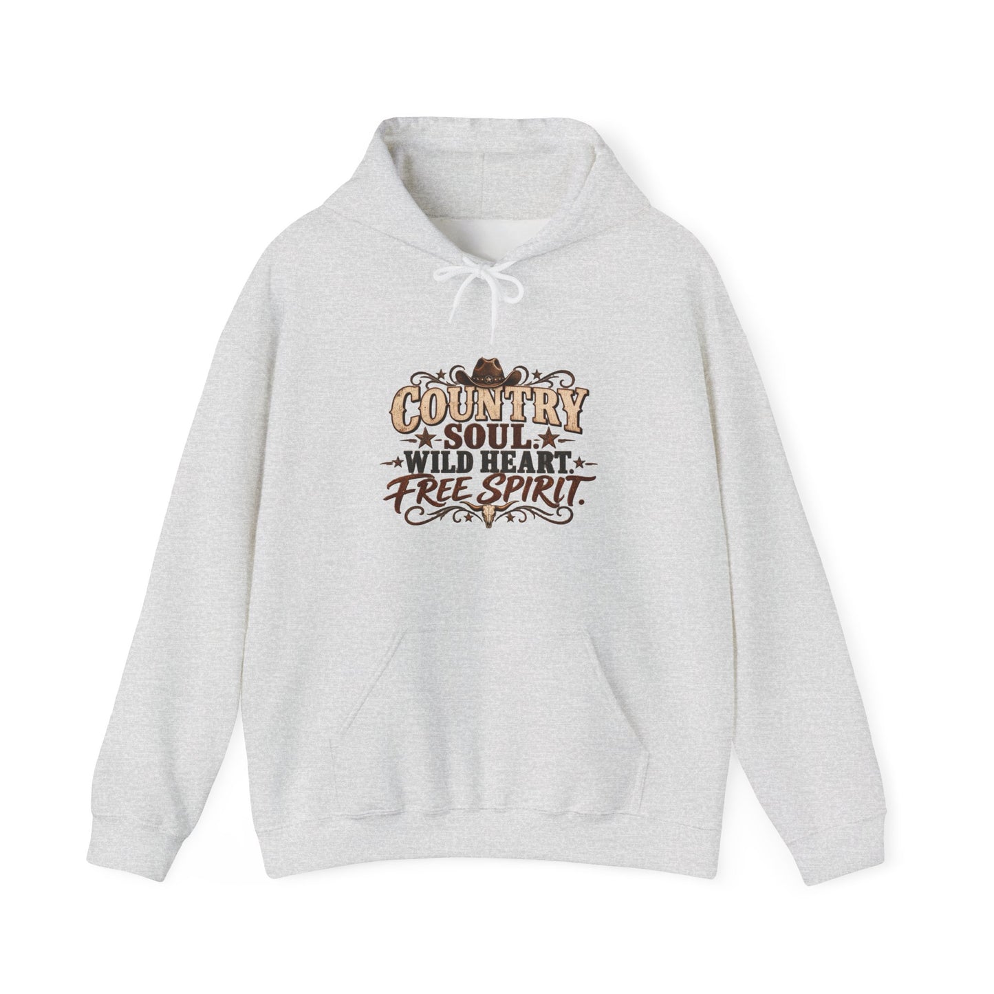 Country Soul Wild Heart Free Spirit Hoodie – Western Country Hoodie