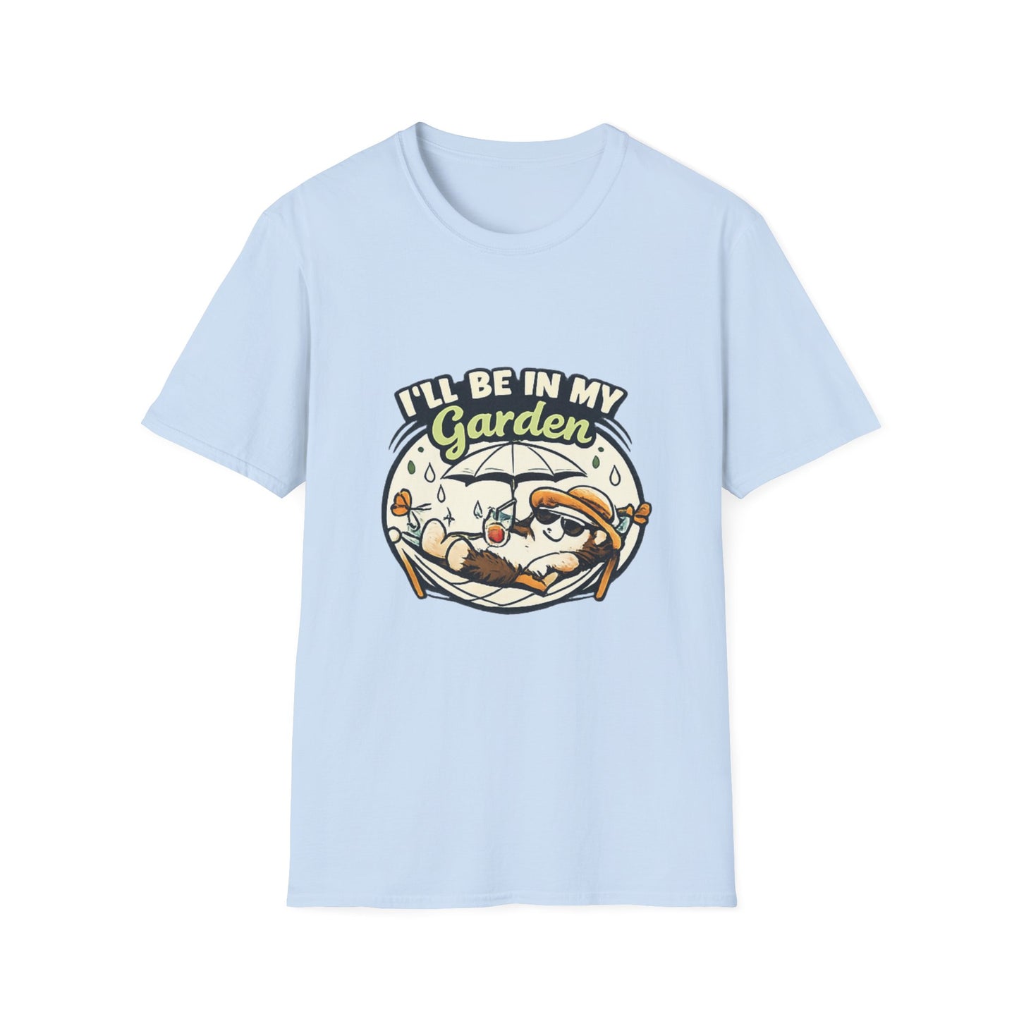 I'll Be In My Garden Front print T-Shirt