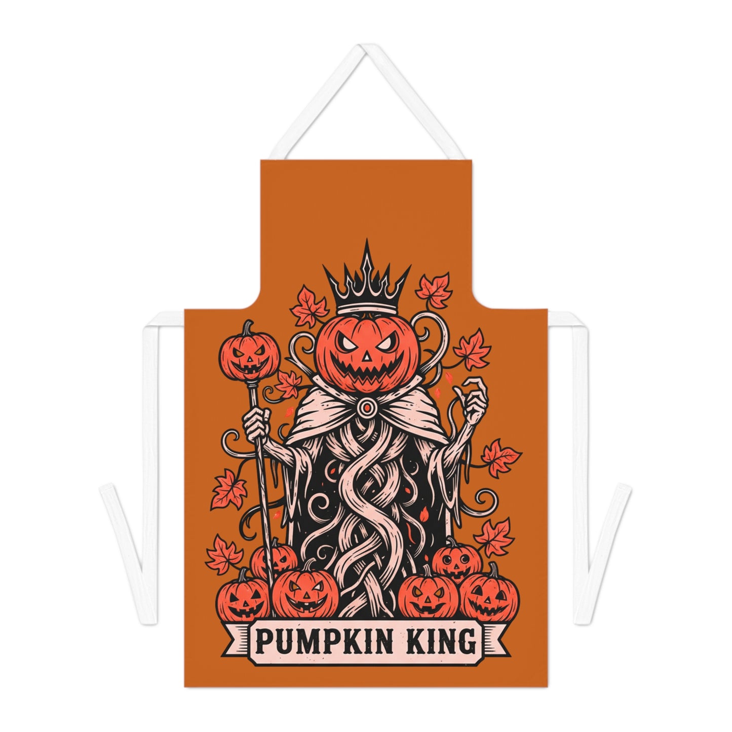 Pumpkin King Halloween Apron – King of the Kitchen