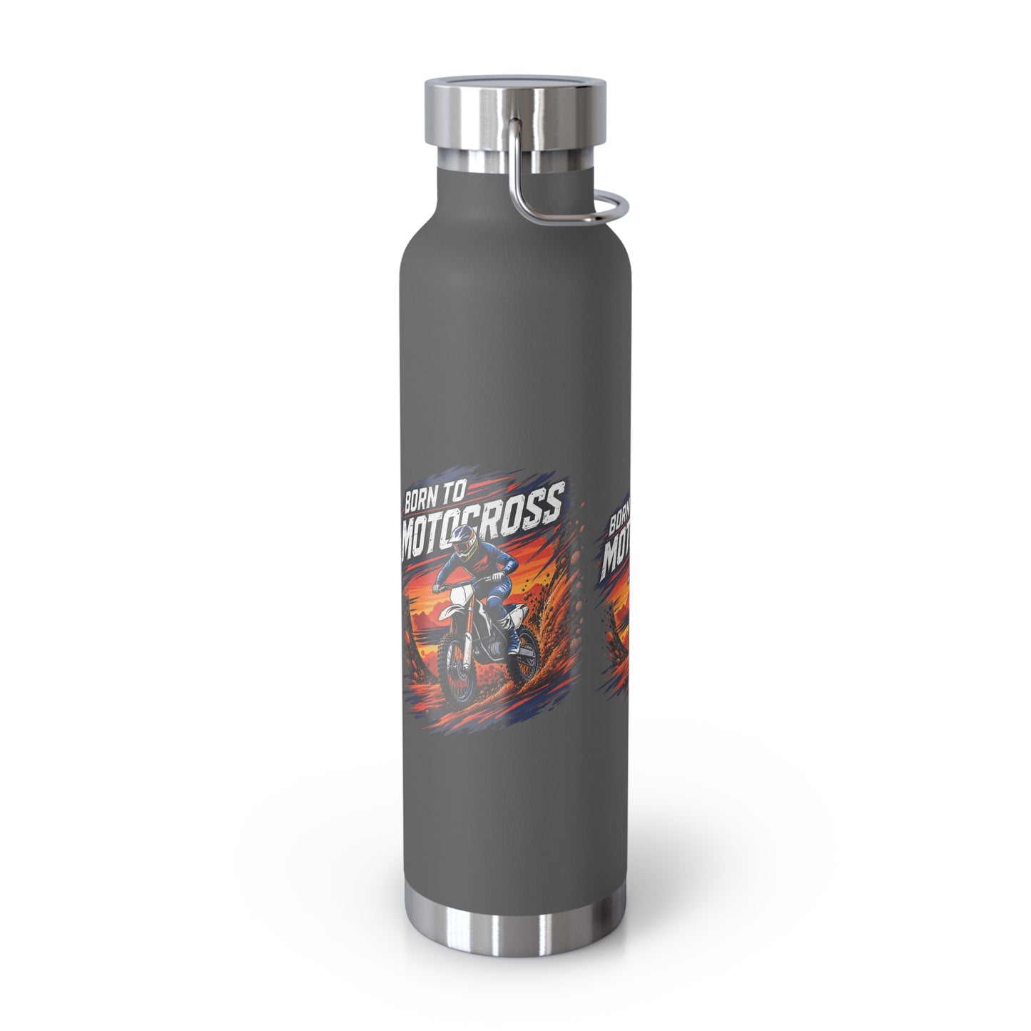 Born to Motocross Insulated Flask