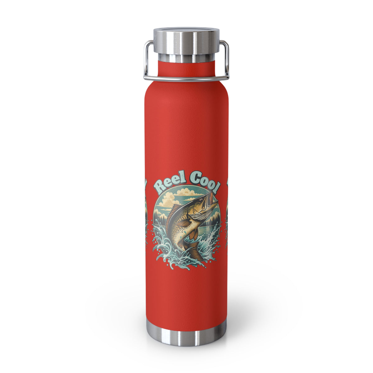 Reel Cool Insulated Flask – Retro Fishing Flask